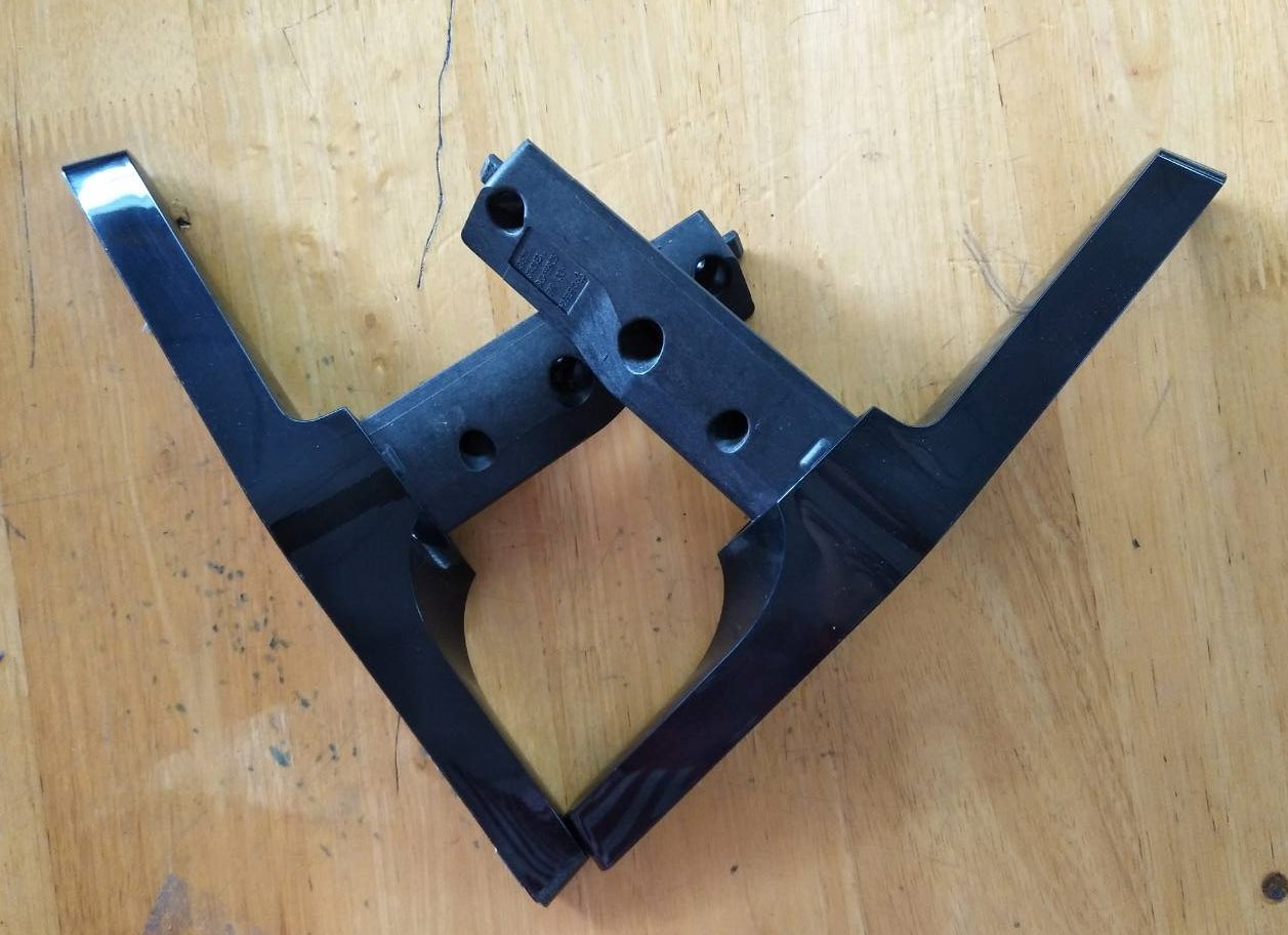 ขาตั้งทีวีซัมซุง(SAMSUNG) ของแท้ถอดจากเครื่อง รุ่นUA49M5000 UA49J5250 BN63-16898A BN63-16901A