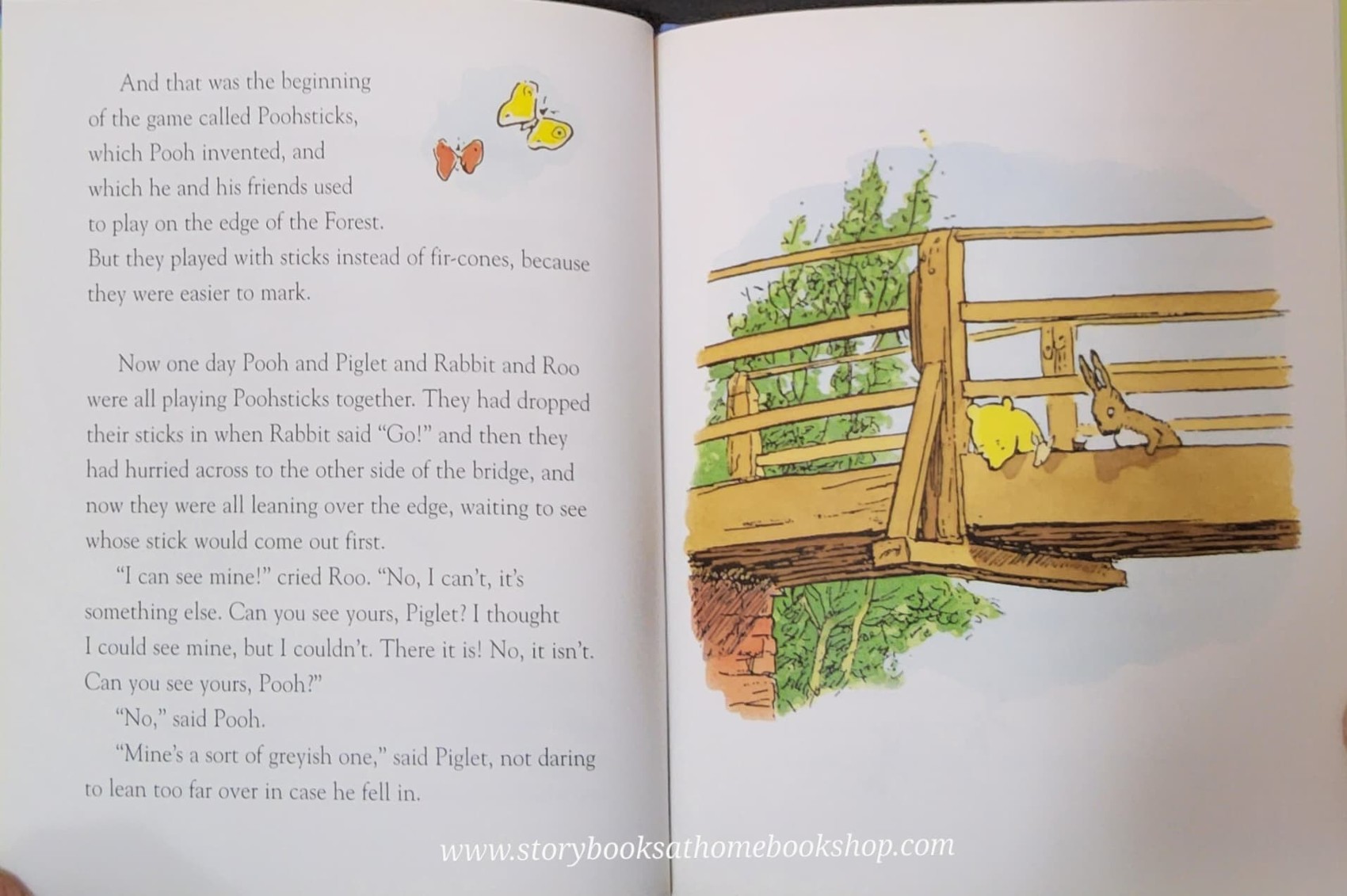 หนังสือนิทานปกแข็ง** 🍅🍅WINNIE-THE-POOH: POOH INVENTS A NEW GAME