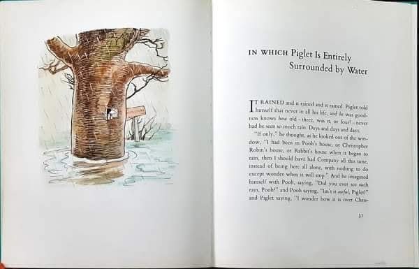 หนังสือนิทานปกแข็ง ** 🍅🍓 A.A MILNE THE POOH STORYBOOK