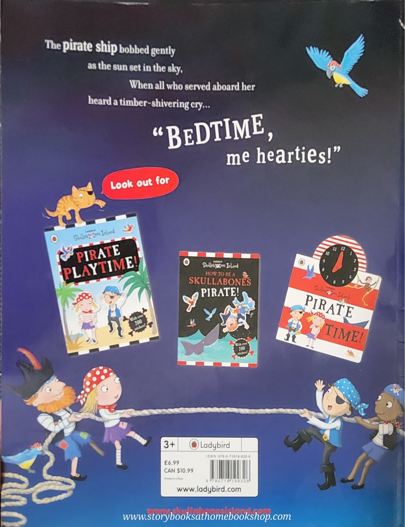 หนังสือนิทานปกอ่อน** 🍅🍓SKULLABONES ISLAND FIVE MINUTES TO BED!