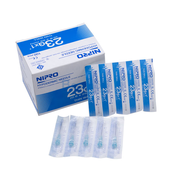 เข็ม nipro เบอร์ 23 เข็มฟ้า