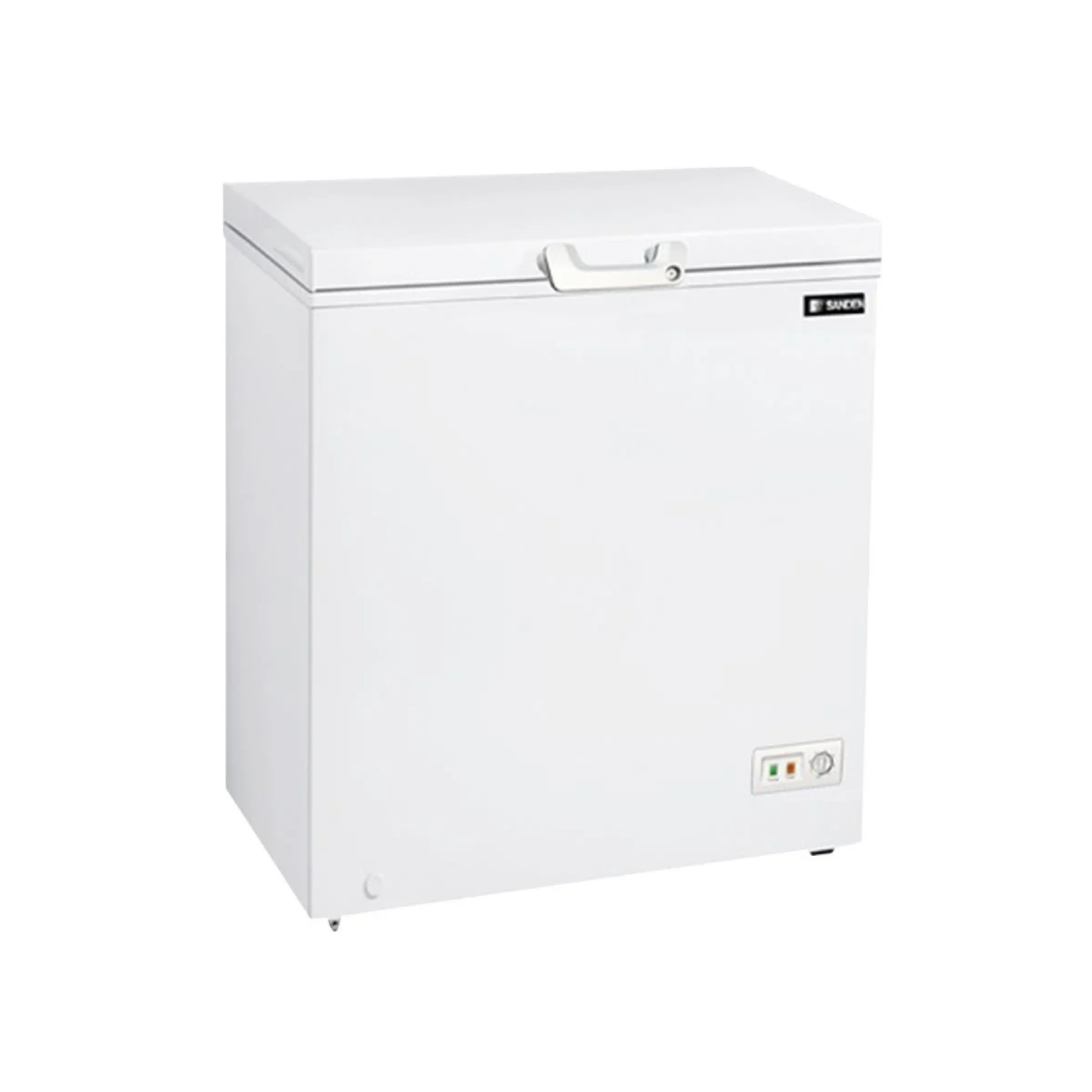 SANDEN ตู้แช่ฝาทึบ 2ระบบ ขนาด 5.3 Q รุ่น SCF-0165