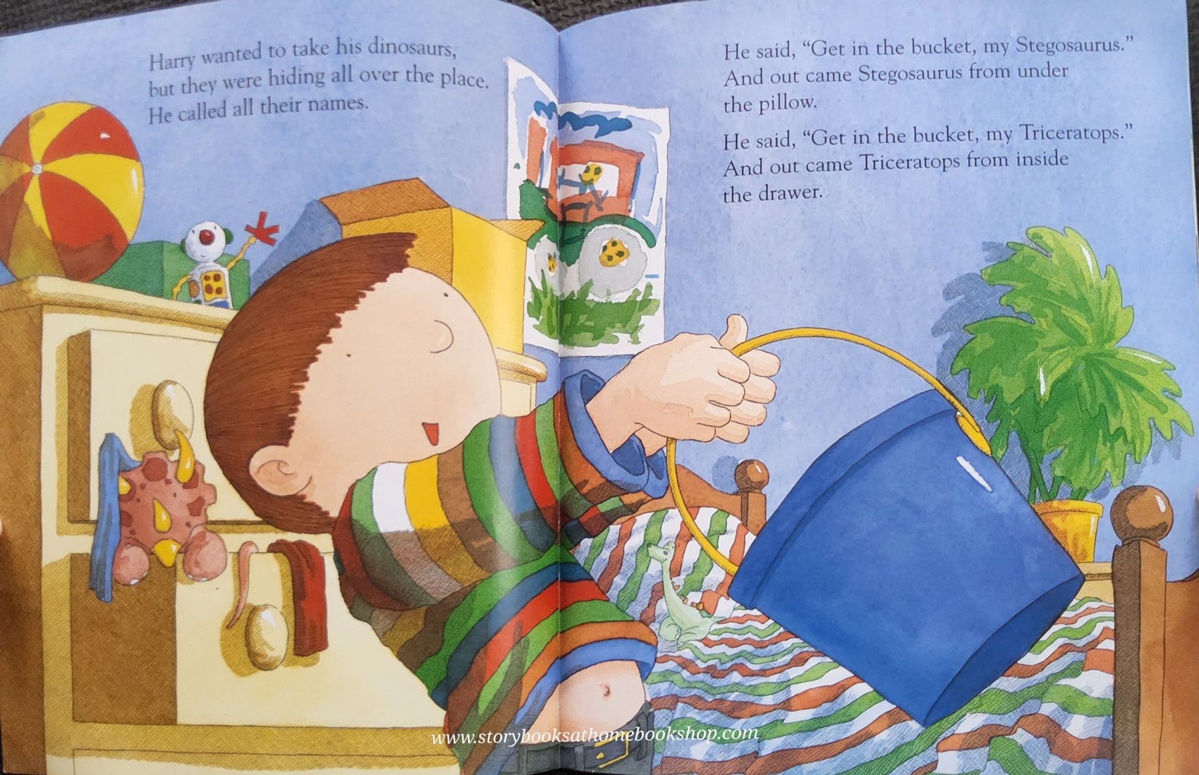 หนังสือนิทานปกอ่อน** 🍓🍓 HARRY AND THE DINOSAURS SAY "Raahh!!"