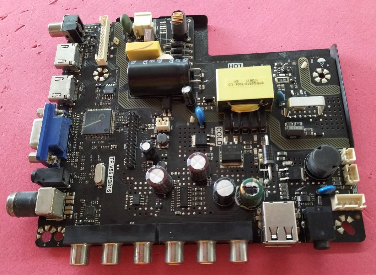 เมนบอร์ด ACONATIC (อะโคเนติค) อะไหล่แท้/ของถอด ใช้กับรุ่น AN-LT3212 พาร์ท TP.V56.PB816 เบอร์จอ-PT320AT01-1 Ver.1.0