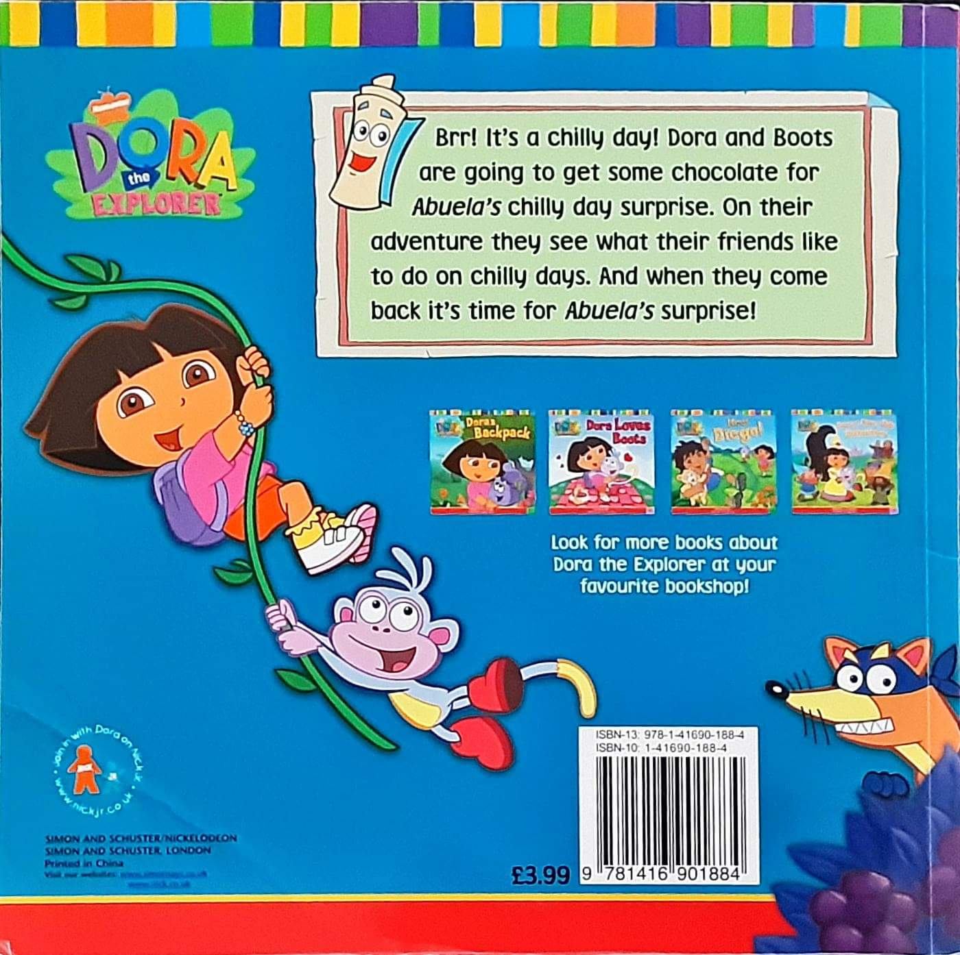 หนังสือนิทานปกอ่อน** 🍅🍓Dora's Chilly day