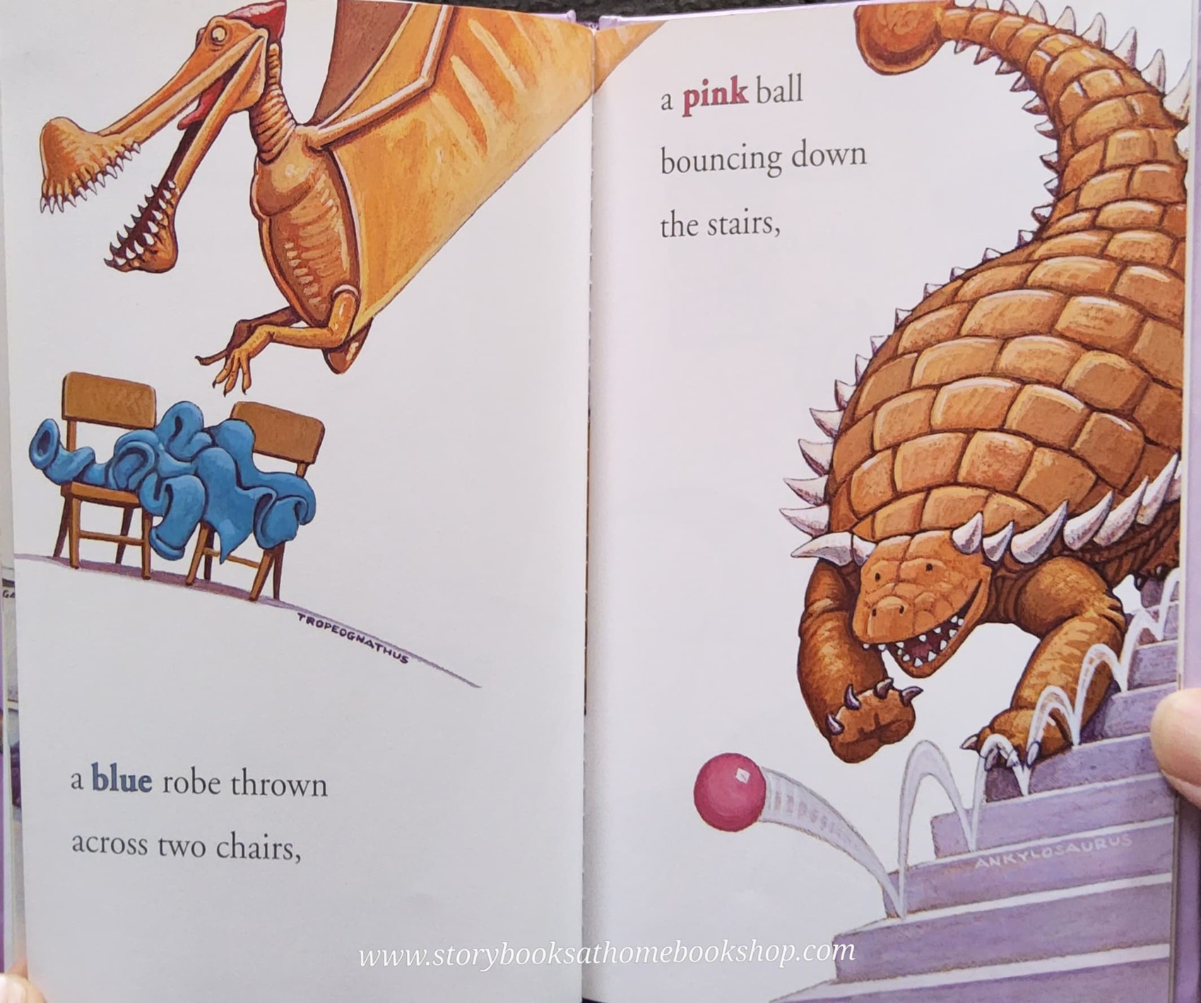หนังสือนิทานปกแข็ง ** ♥️HOW DO DINOSAURS LEARN COLOURS AND NUMBERS