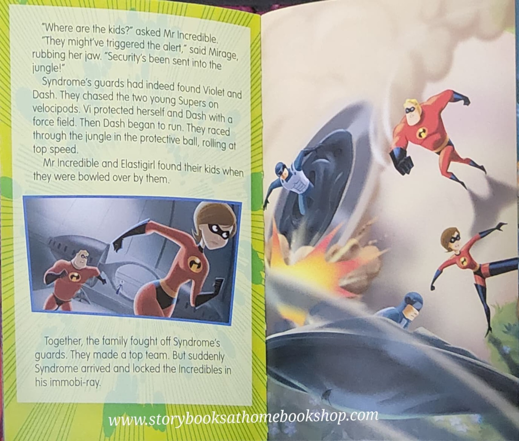 หนังสือนิทานปกแข็ง** 🍅🍓DISNEY PIXAR:THE INCREDIBLES