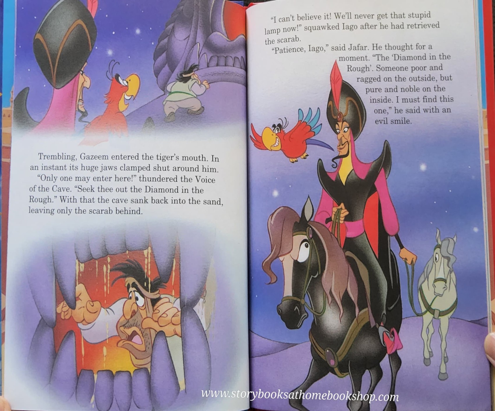 หนังสือนิทานปกแข็ง** 🍅🍓DISNEY ALADDIN