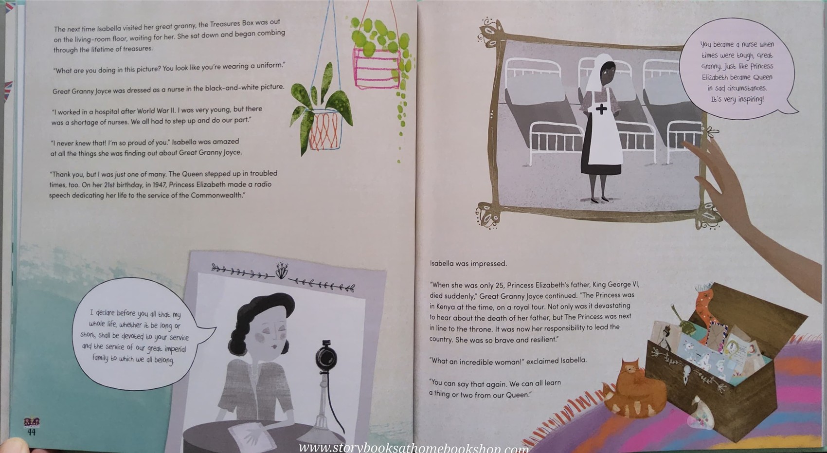 RECOMMENDED BOOK** **หนังสือนิทานปกแข็ง ** ♥️QUEEN ELIZABETH A PLATINUM JUBILEE CELEBRATION