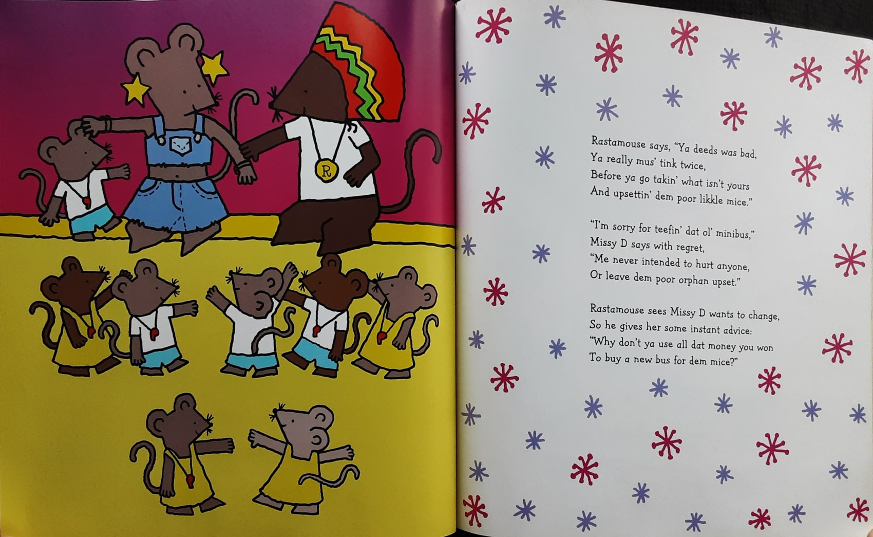 หนังสือนิทานปกอ่อน 🍅🍓Rastamouse and the Double-Crossin' Diva
