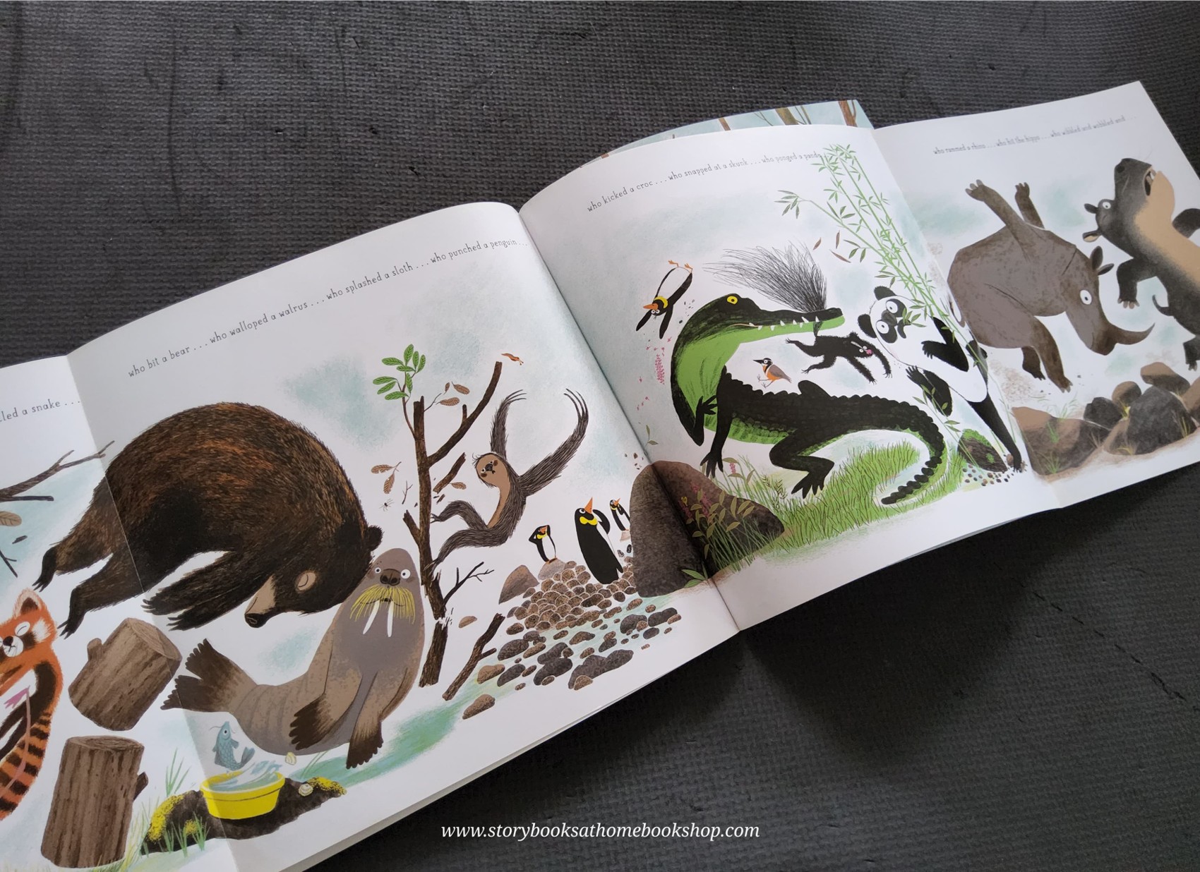 หนังสือนิทานปกอ่อน** 🍅🍅NEVER TICKLE A TIGER BYPAMELA BUTCHART