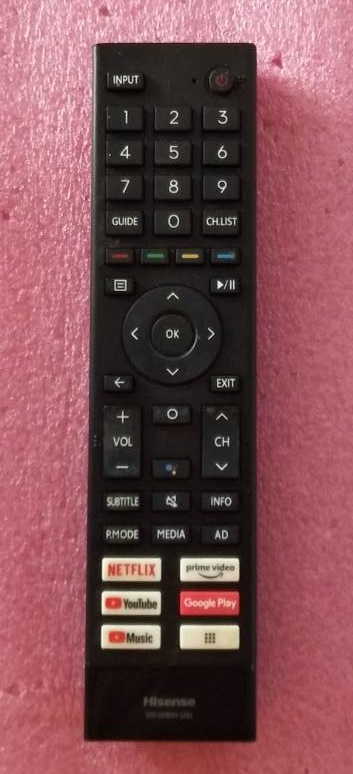 รีโมททีวีไฮเซน (HISENSE) ของแท้#มือสองพร้อมใช้งาน พาร์ทERF3K80H(2K)