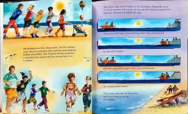 หนังสือนิทานปกอ่อน** 🍅THE LIGHTHOUSE KEEPER'S PICNIC