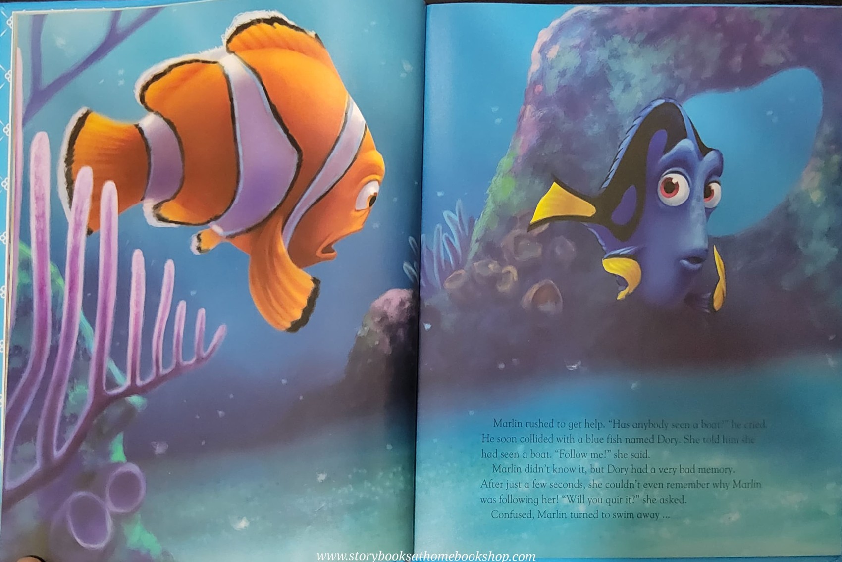 หนังสือนิทานปกแข็ง** 🍓🍓DISNEY FINDING NEMO