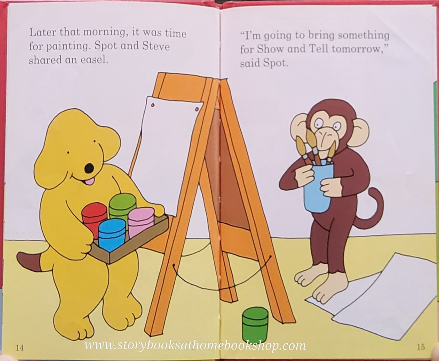 หนังสือนิทานปกแข็ง** 🍓🍓SPOT'S SHOW AND TELL BY ERIC HILL