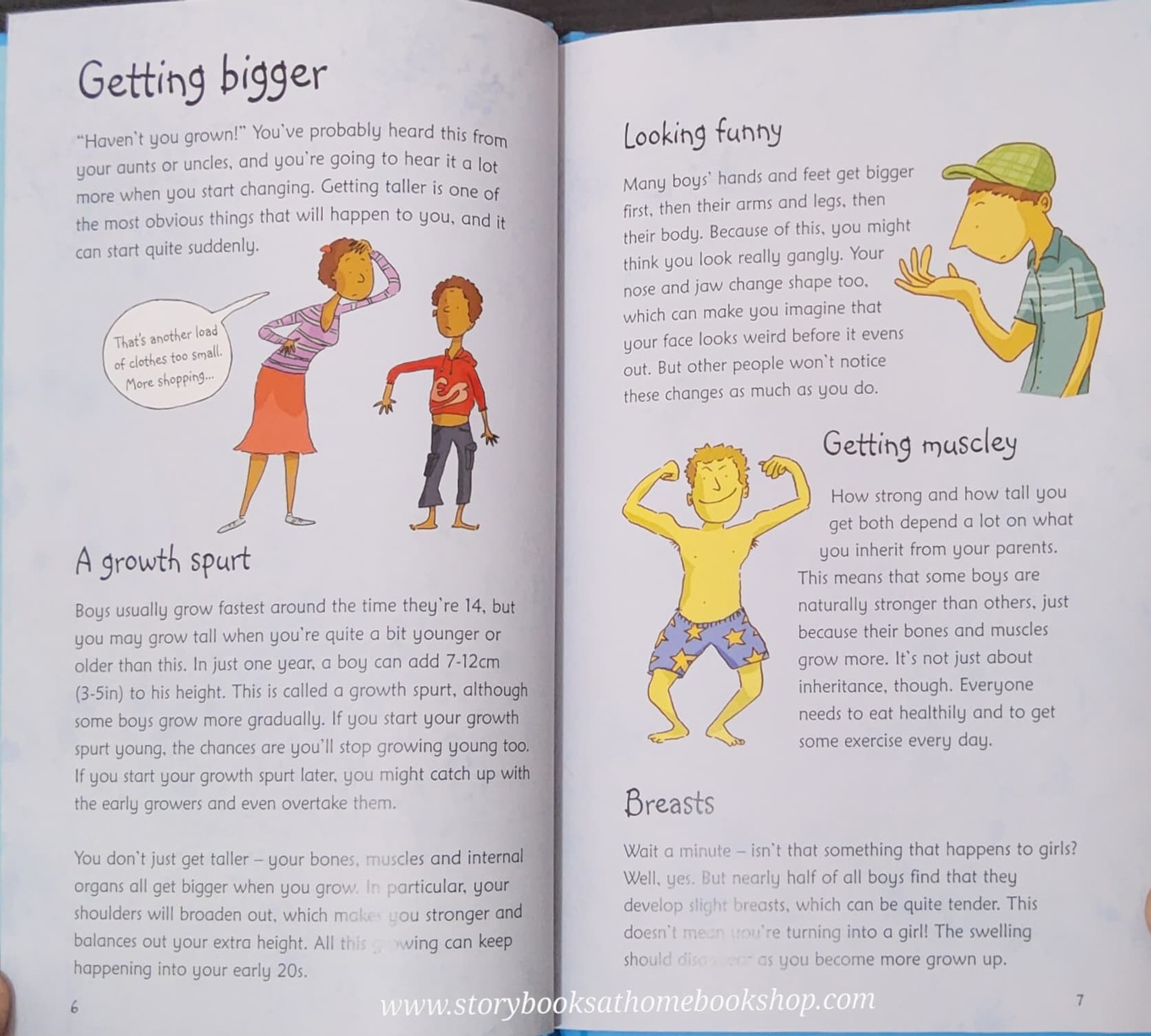 Knowledge Book** 🍅🍅USBORNE WHAT'S HAPPENING TO ME? (BOYS)♥️♥️