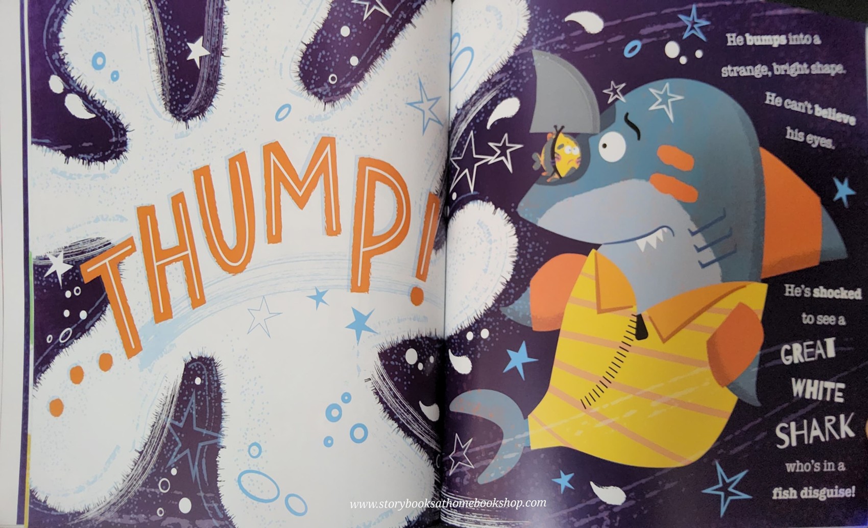 หนังสือนิทานปกอ่อน** 🍅🍅BITE-SIZED: THE STORY OF A TINY FISH WITH SHARK-SIZED DREAMS