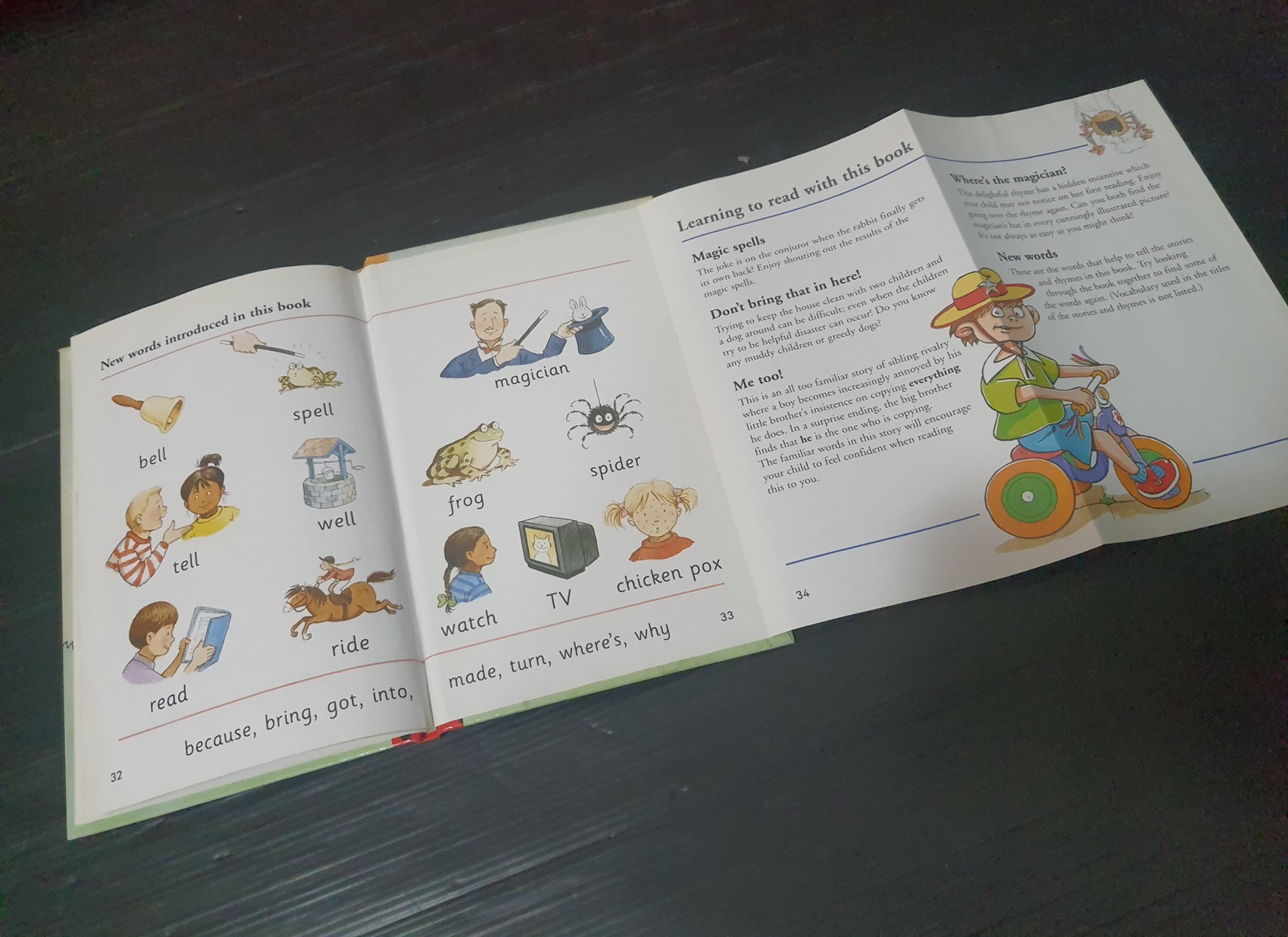 หนังสือนิทานปกแข็ง ** 🍅🍓READ WITH LADYBIRD:L1 BOOK 8 MAGIC SPELLS