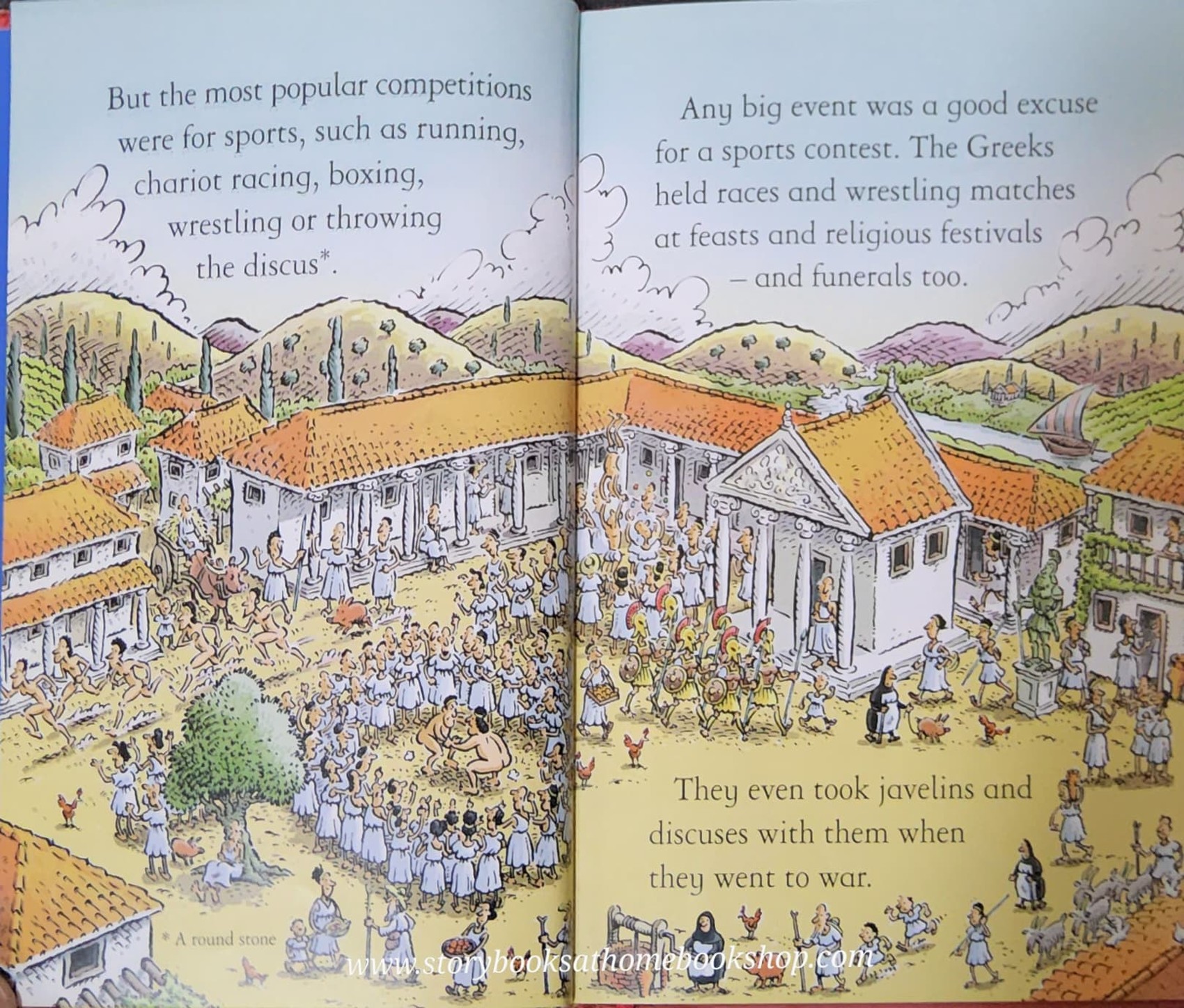 หนังสือนิทานปกแข็ง ** ♥️♥️USBORNE YOUNG READING:THE STORY OFTHE OLYMPICS