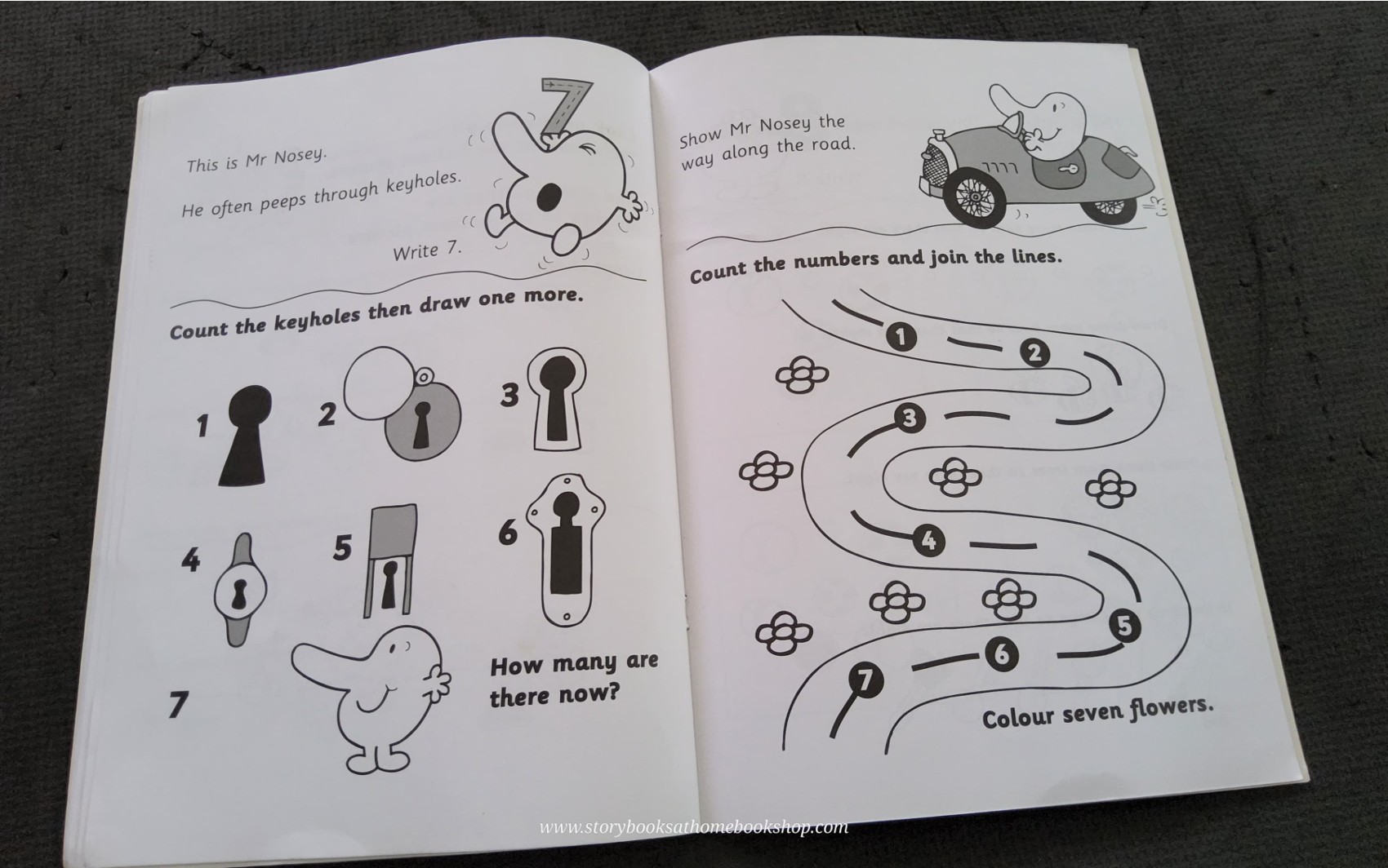 ACTIVITIES BOOK** ð
ðMR.MEN START TO COUNT BY ROGER HARGREVES