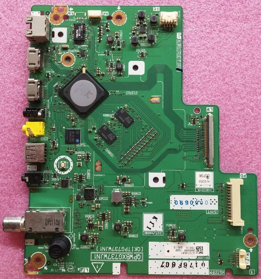 เมนบอร์ดทีวี ชาร์ป SHARP ของแท้มือสองถอดจากเครื่อง รุ่นLC-40LE380X พาร์ทQPWBXG737WJN1