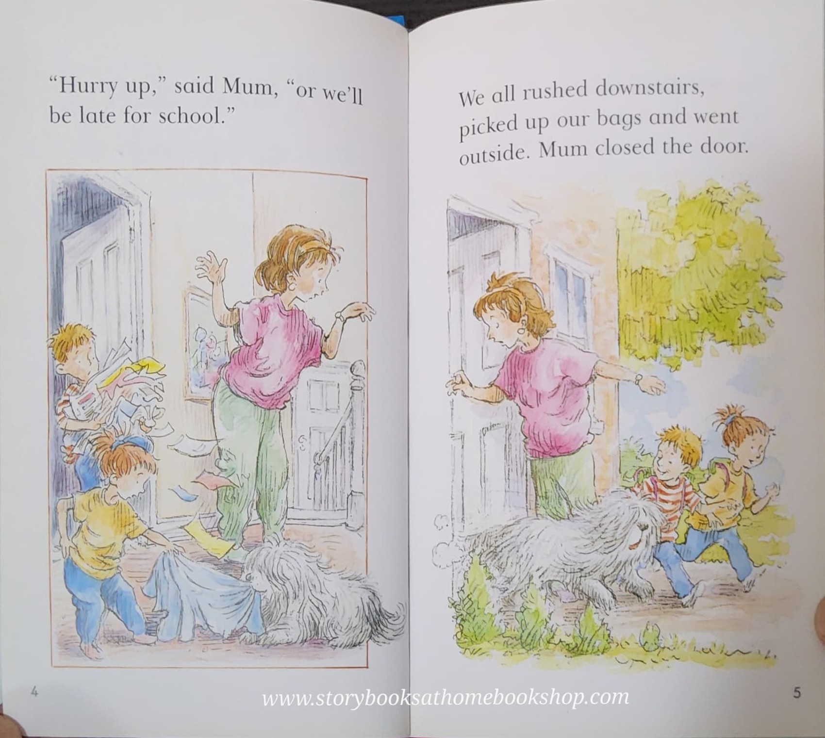 หนังสือนิทานปกแข็ง ** 🍅🍓READ WITH LADYBIRD:L3BOOK 1 THE GHOST HOUSE