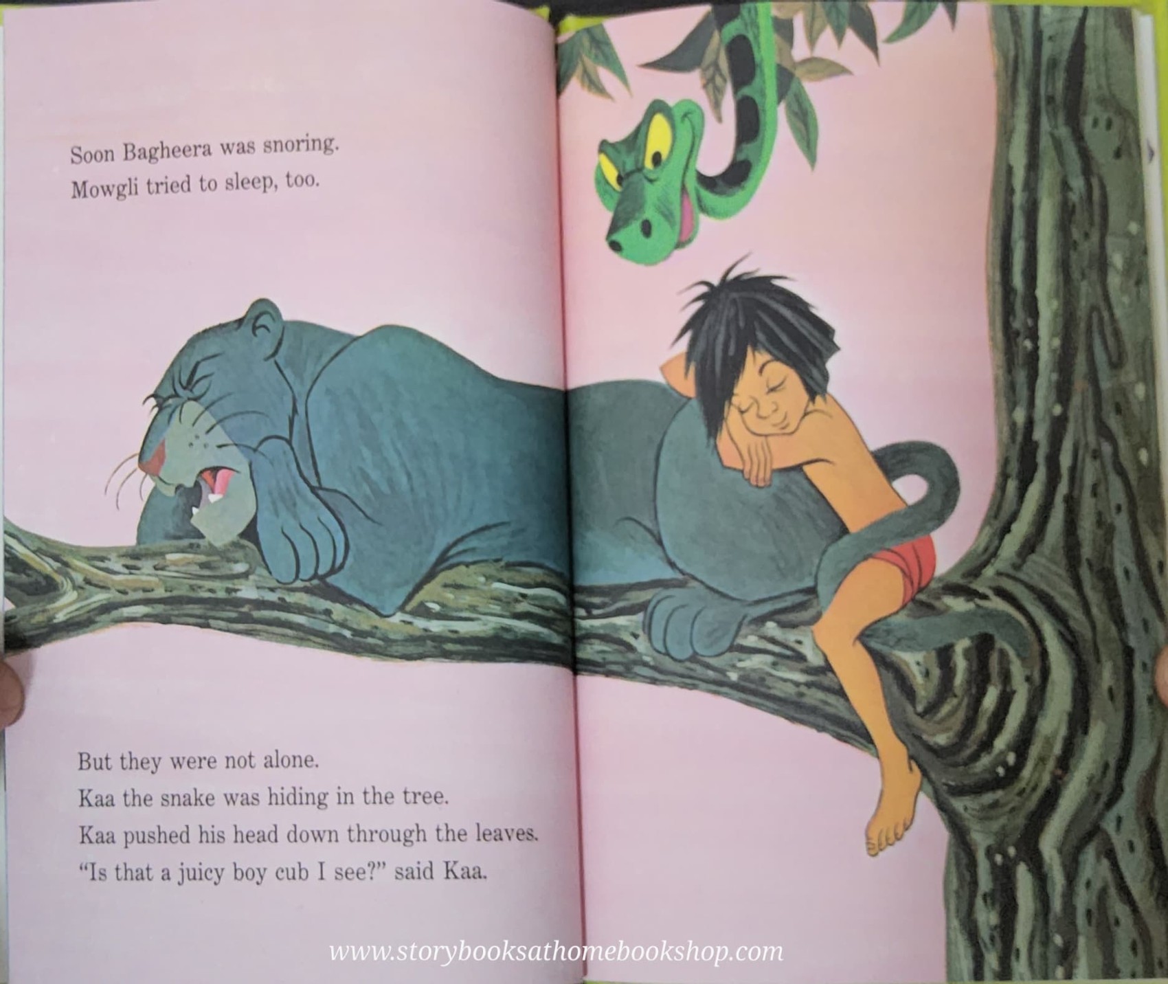หนังสือนิทานปกแข็ง** 🍅🍅WALT DISNEY'S THE JUNGLE BOOK