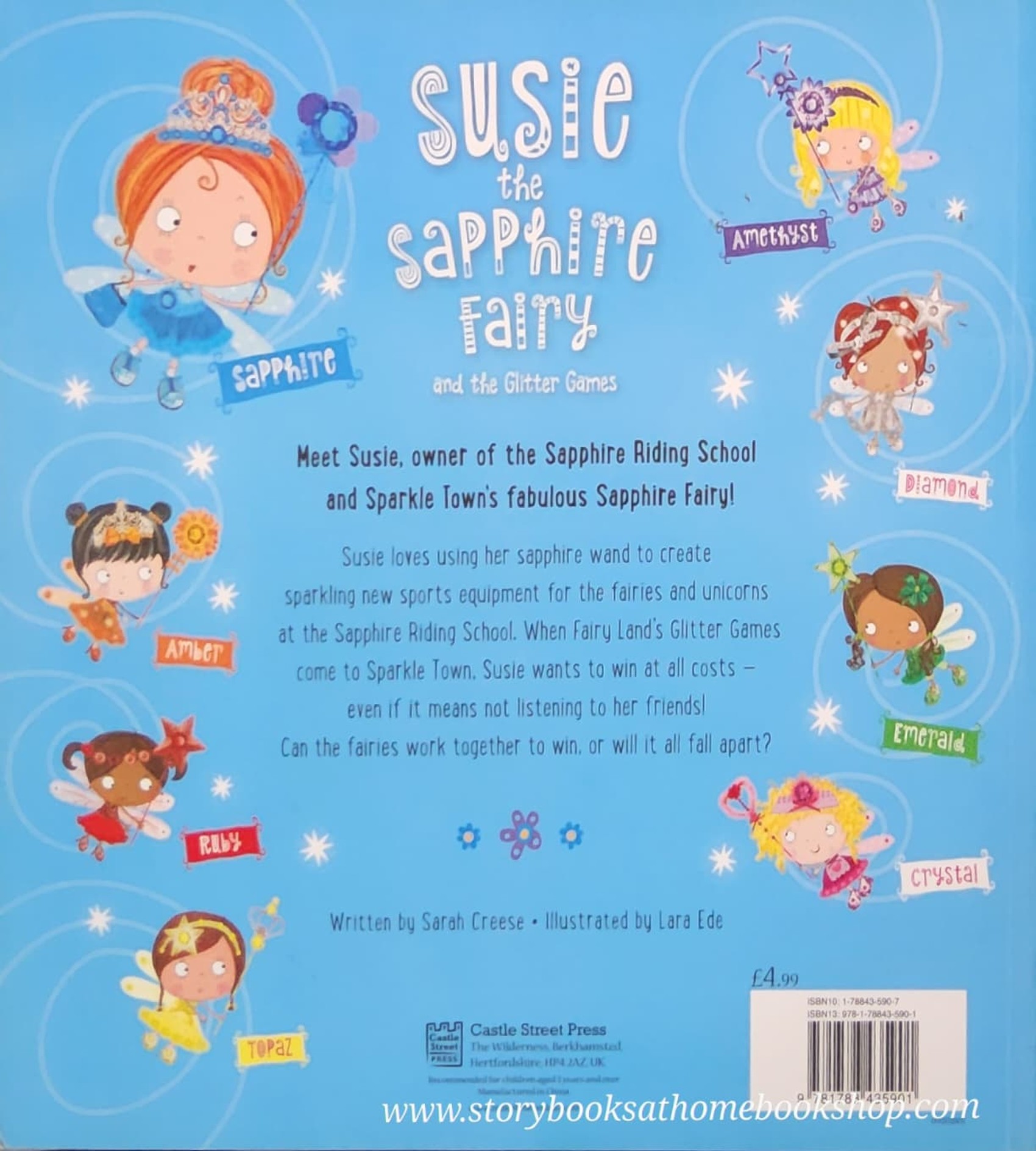 หนังสือนิทานปกอ่อน ** 🍅🍓 SUSIE THE SAPPHIRE FAIRY