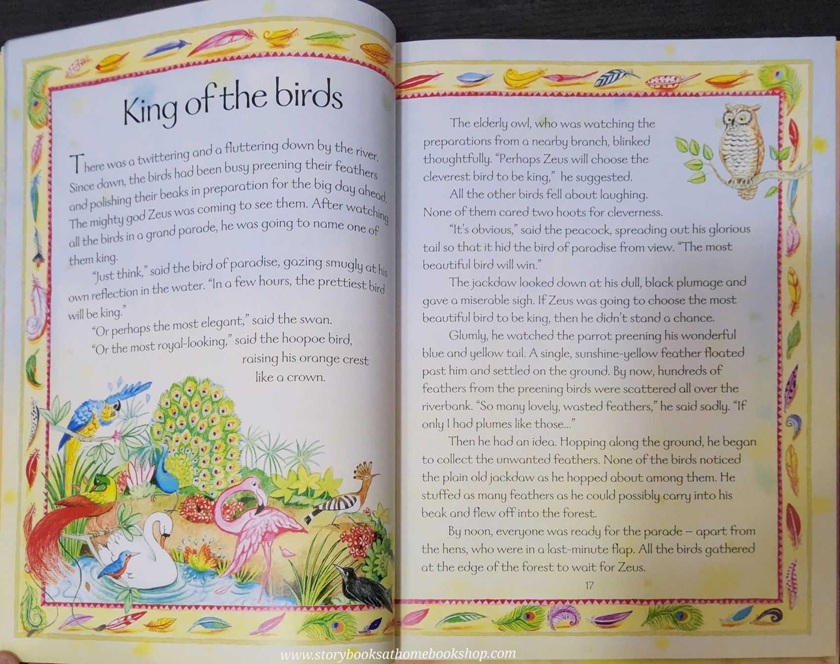 หนังสือนิทานปกแข็ง** 🍅🍅USBORNE AESOP'S FABLES