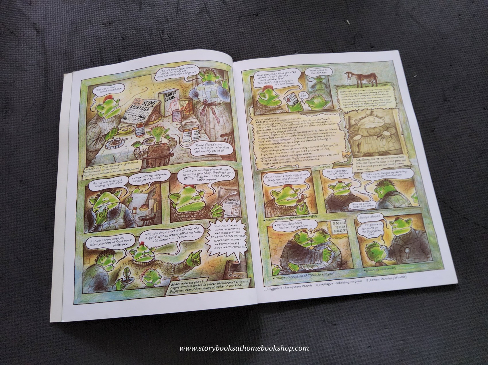 หนังสือนิทานปกอ่อน** 🍓🍓 FUNGUS THE BOGEYMAN BY RAYMOND BRIGGS