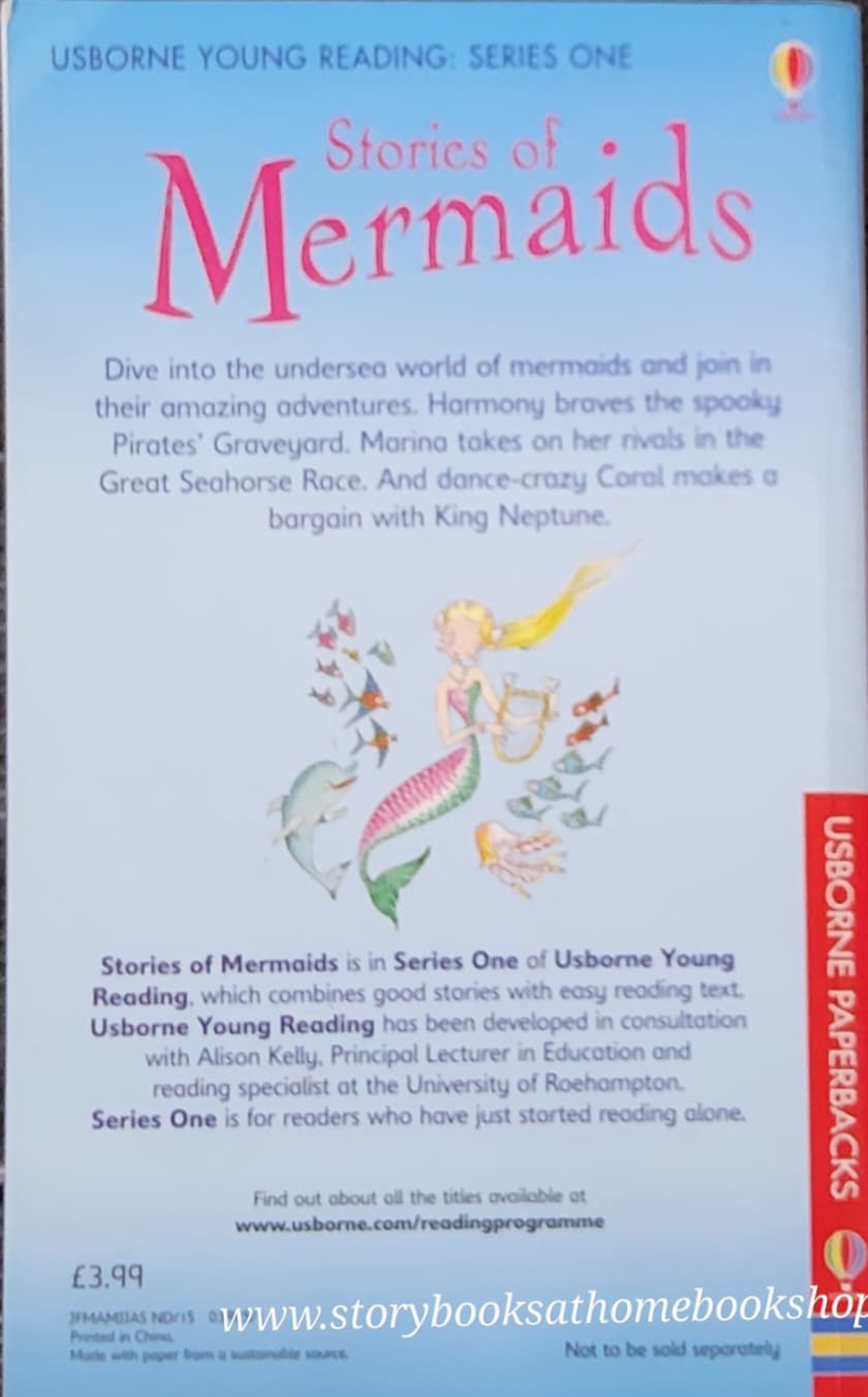 หนังสือนิทานปกอ่อน** 🍅🍓USBORNE YOUNG READING: STORIES OF MERMAIDS