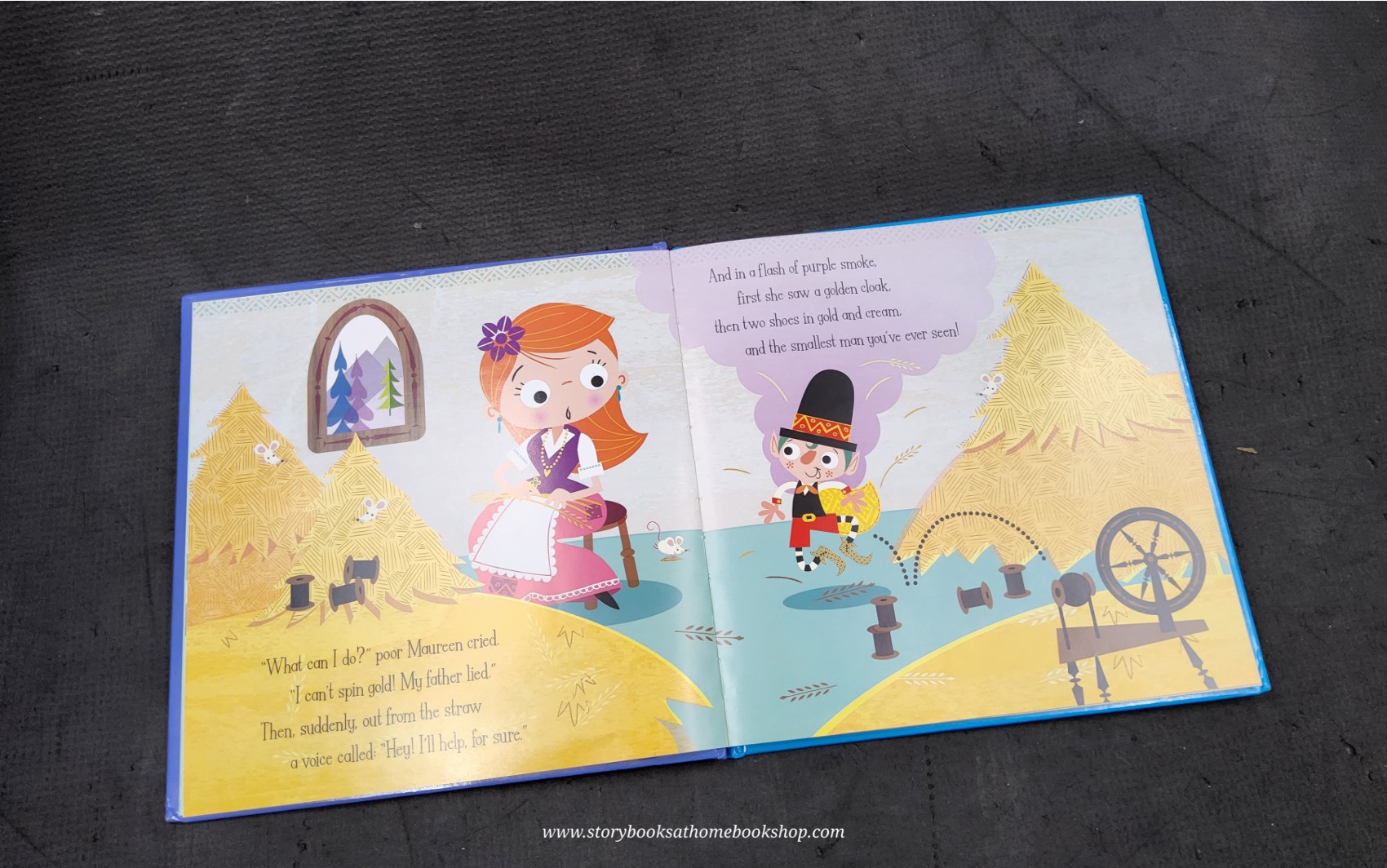 2 BOOKS IN 1 **หนังสือนิทานปกแข็ง** 🍅🍅RUMPELSTILTSKIN + PUSS IN BOOTS