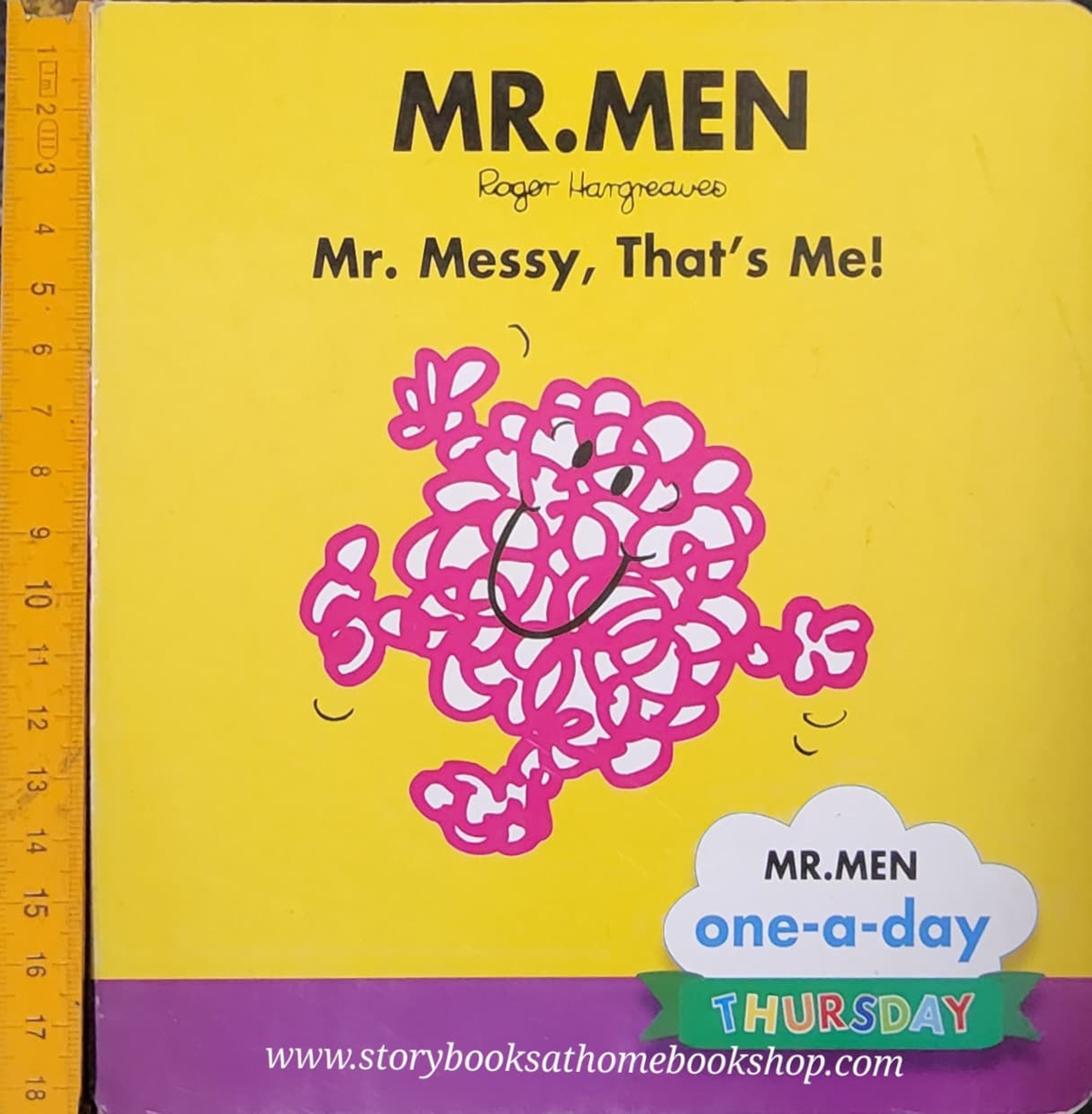 BOARD BOOK ** 🍅🍅MR.MEN: MR.Messy,That's Me!