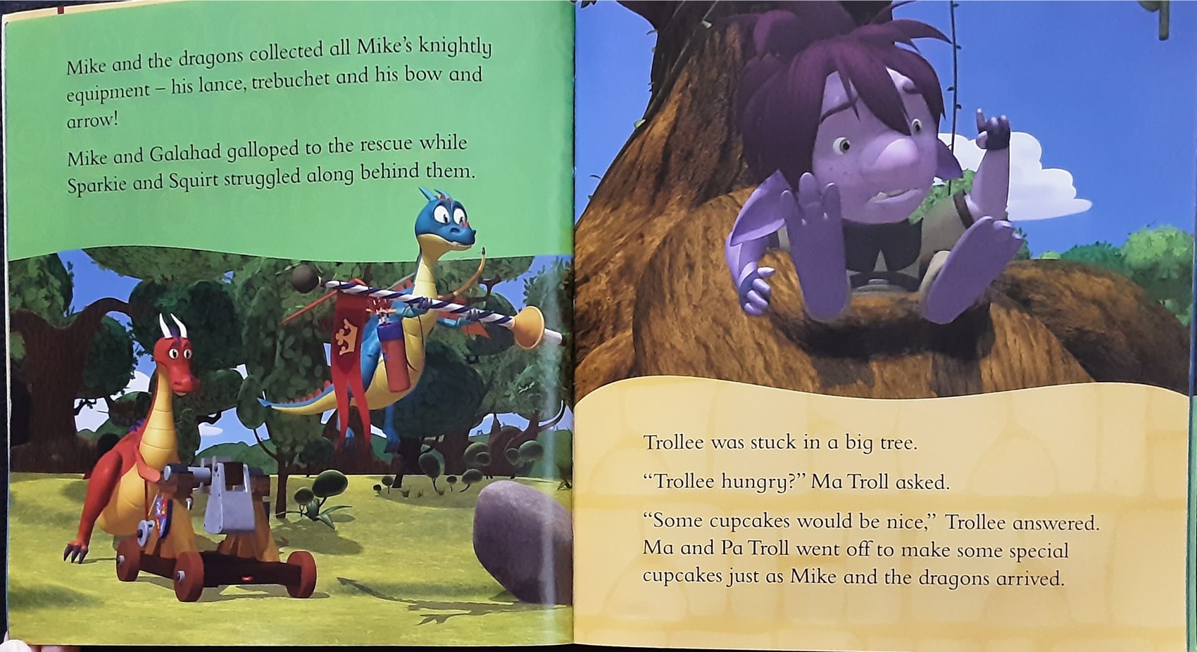 หนังสือนิทานปกอ่อน 🍅🍓 MIKE THE KNIGHT AND Trollee in Trouble