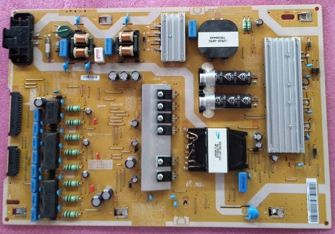 เพาเวอร์ซัพพลายทีวีซัมซุง ( SAMSUNG) มือสองพร้อมใช้งาน พาร์ทBN44-00911A ใช้กับรุ่นUA55MU7000K UA55MU8000K UA55MU9000K
