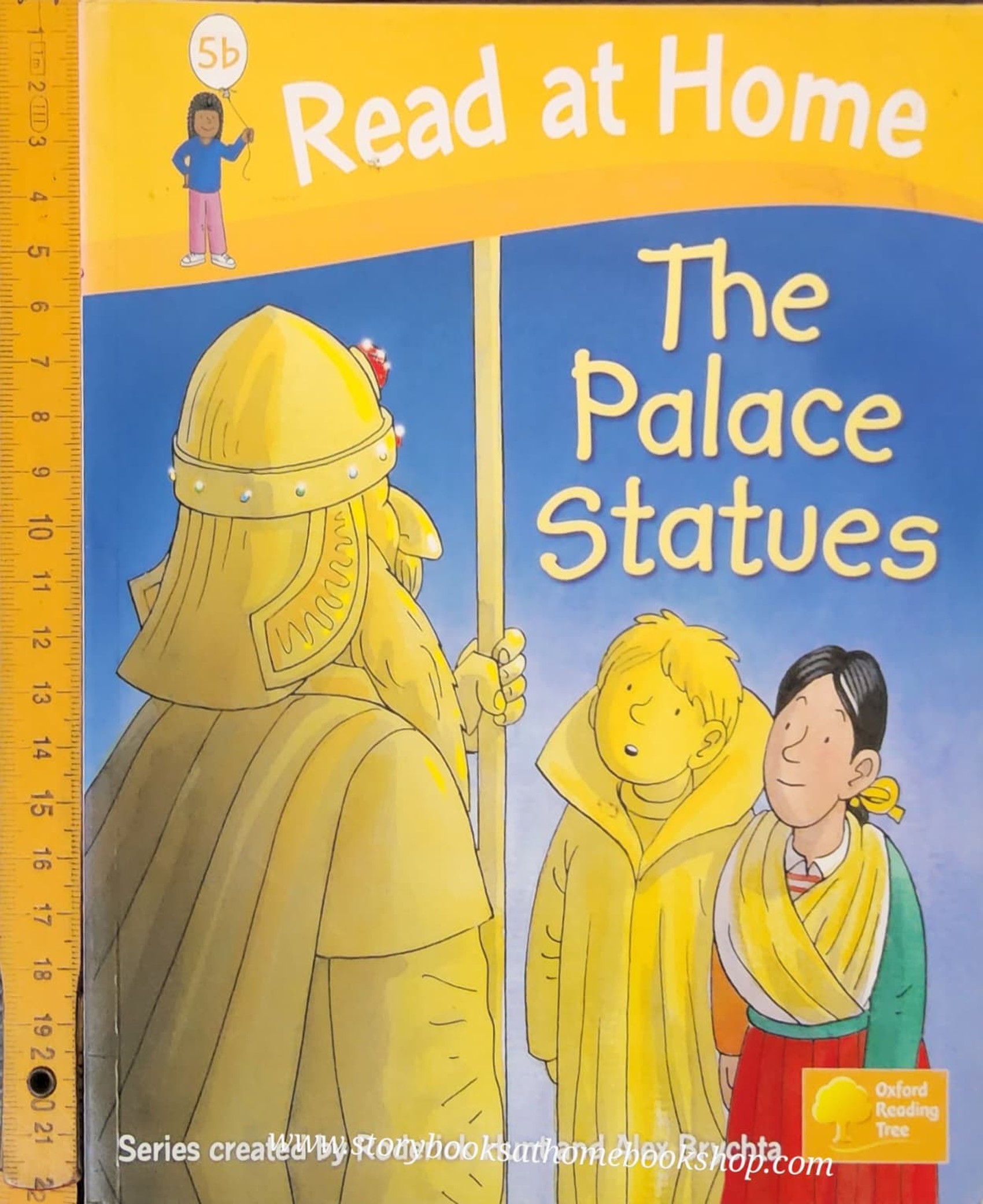 หนังสือนิทานปกอ่อน** 🍅🍓READ AT HOME: THE PALACE STATUES 5b