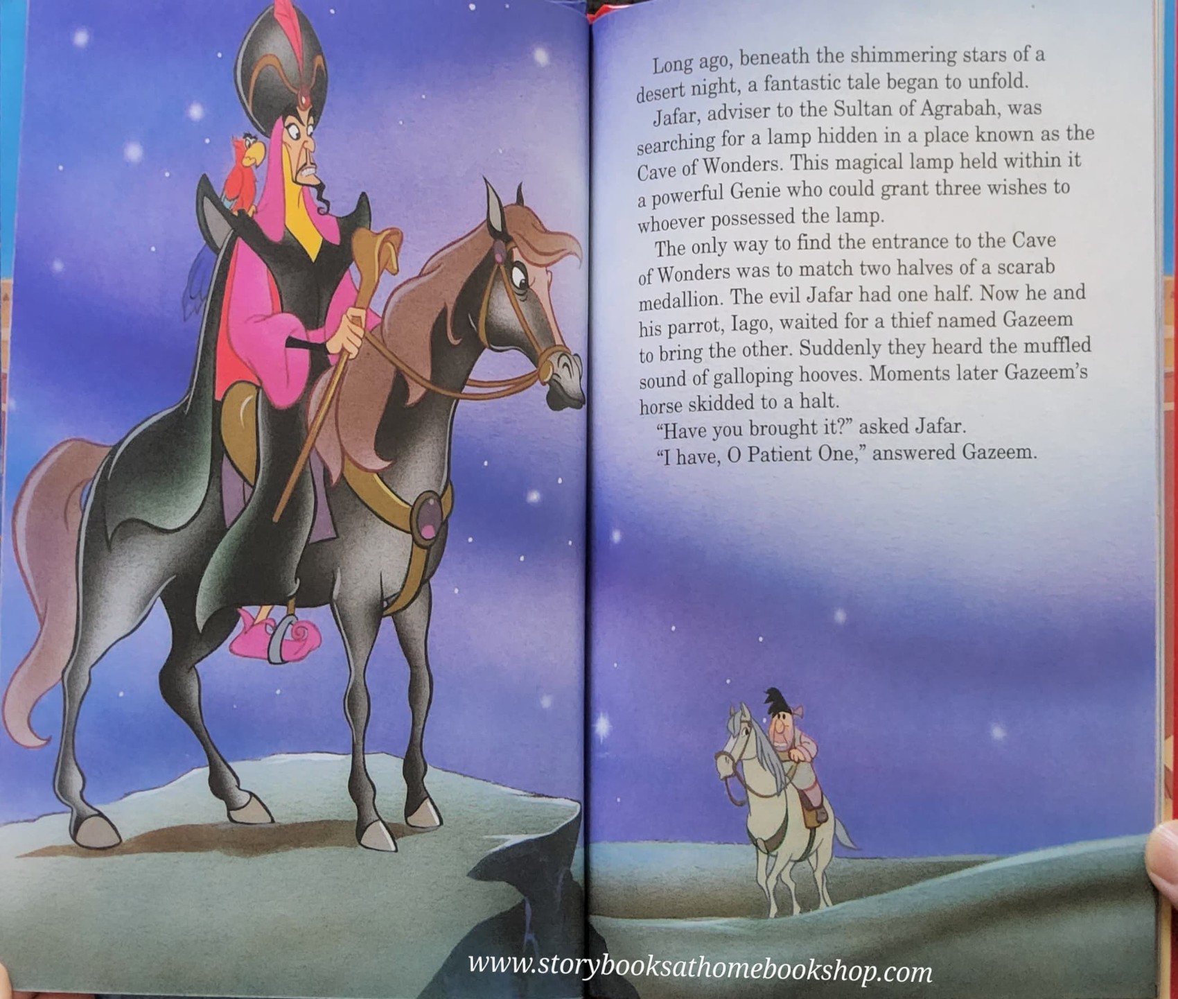 หนังสือนิทานปกแข็ง** 🍅🍓DISNEY ALADDIN