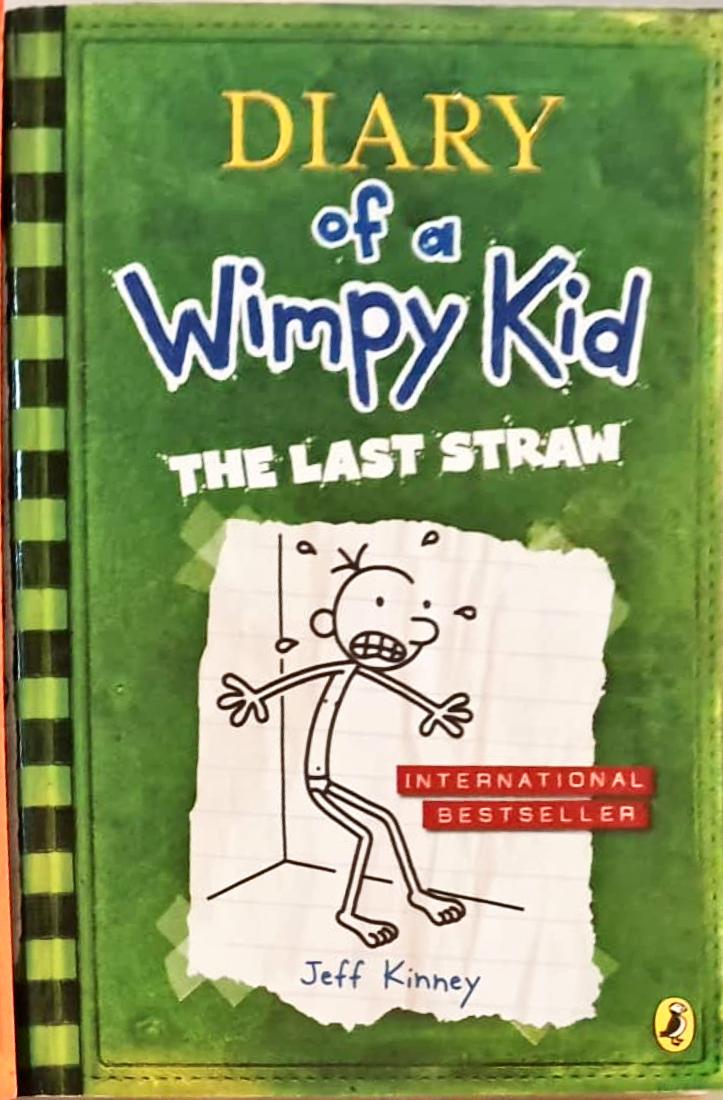 วรรณกรรมเยาวชน** 🍓🍓DIARY OF A WIMPY KID LAST STRAW #8 BY JELL KINNEY(ปกอ่อน)