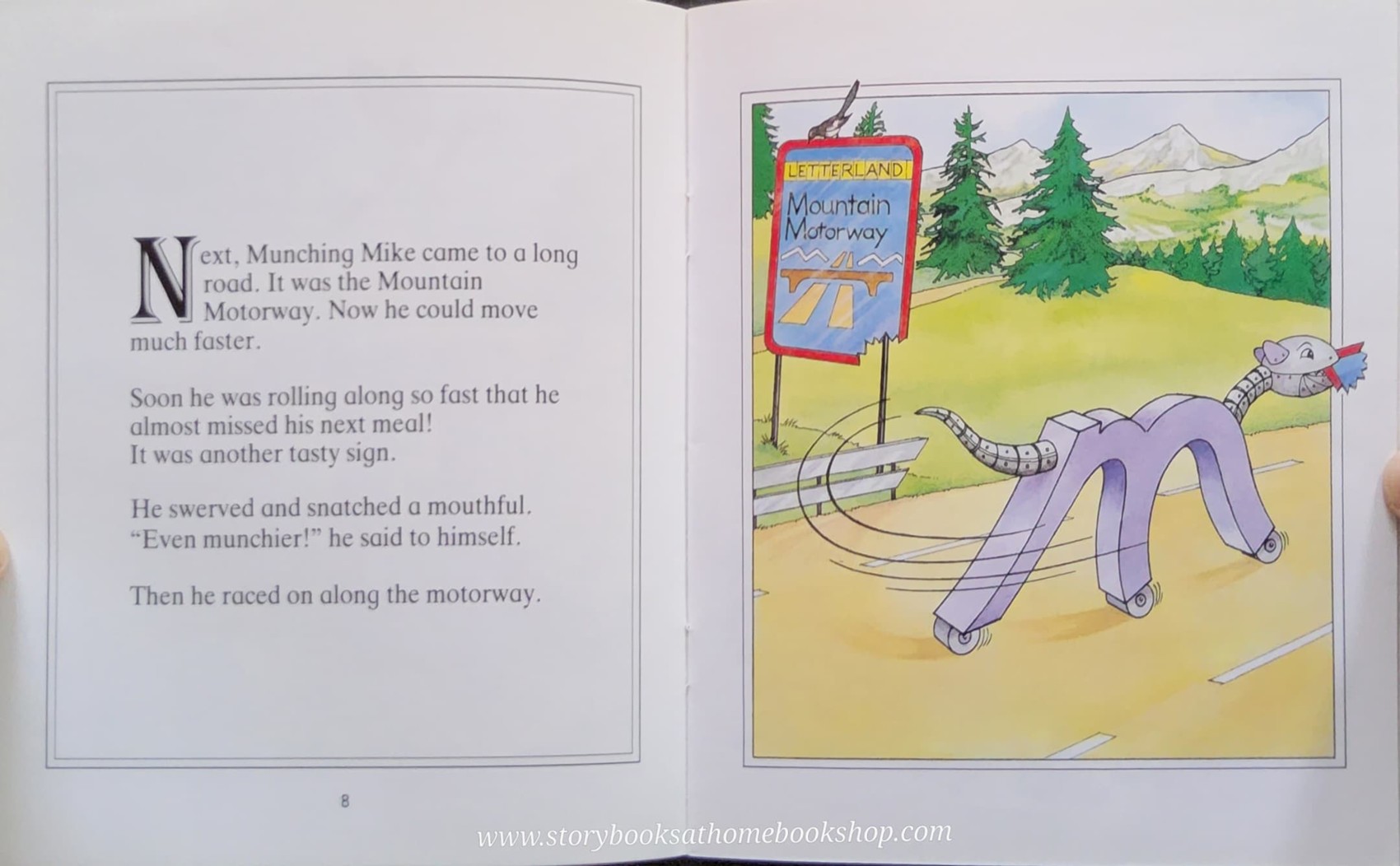 หนังสือนิทานปกแข็ง** 🍅🍓MUNCHING MIKE'S MISTAKE