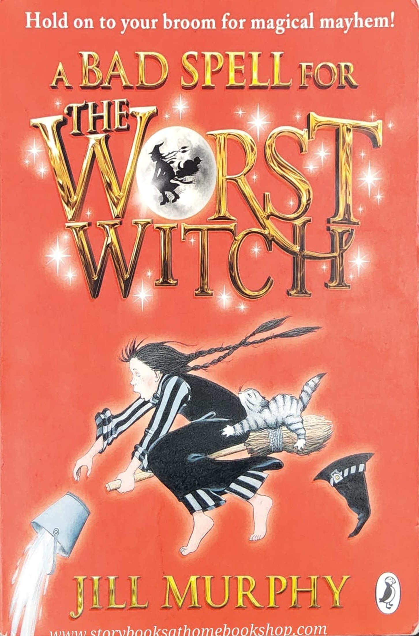 วรรณกรรมเยาวชน ** **หนังสือนิทานปกอ่อน** 🍅🍅A BAD SPELLFOR THE WORST WITCH BY JILL MURPHY