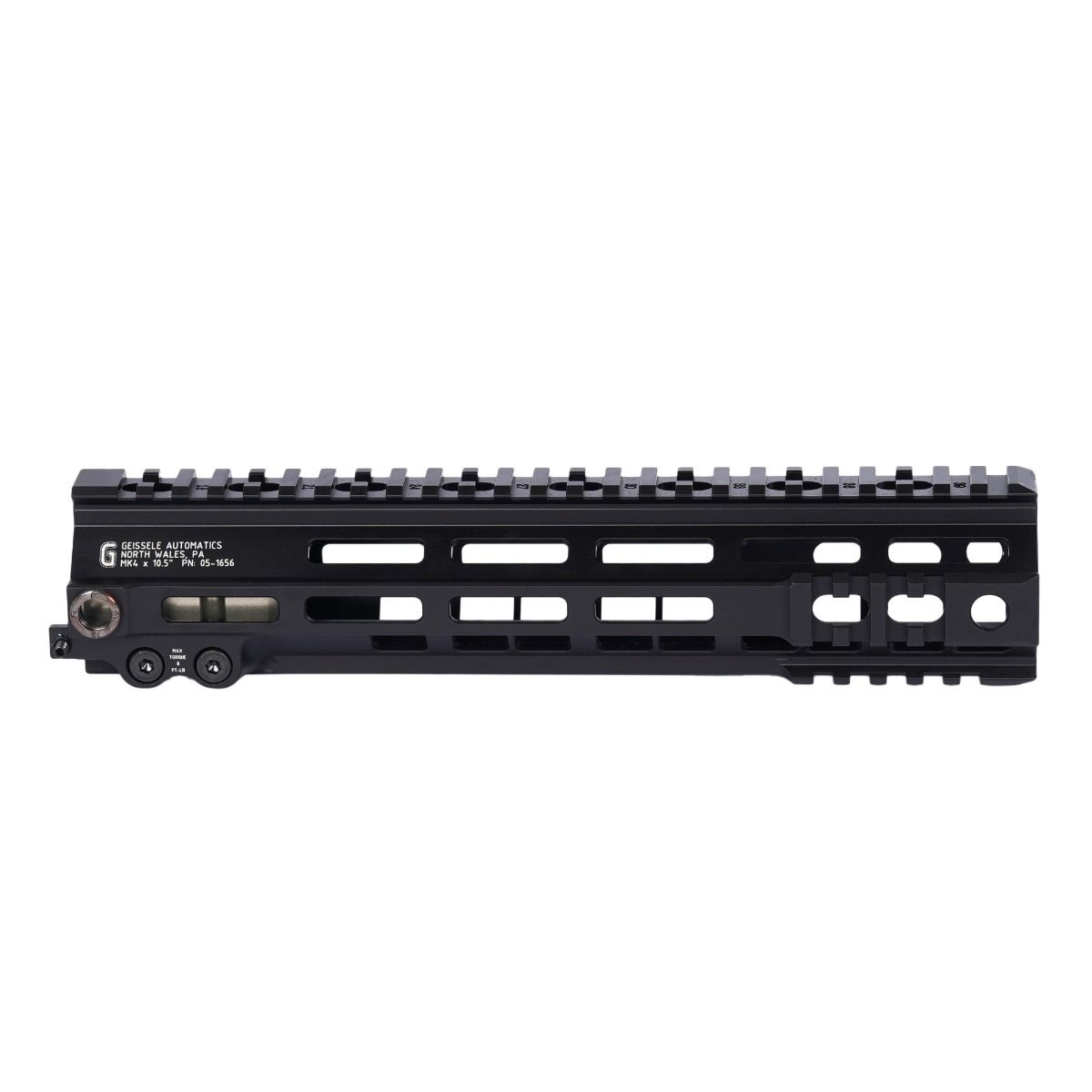 GEISSELE AUTOMATICS - 10.5" Super Modular Rail MK4 M-LOK® (สีดำ)
