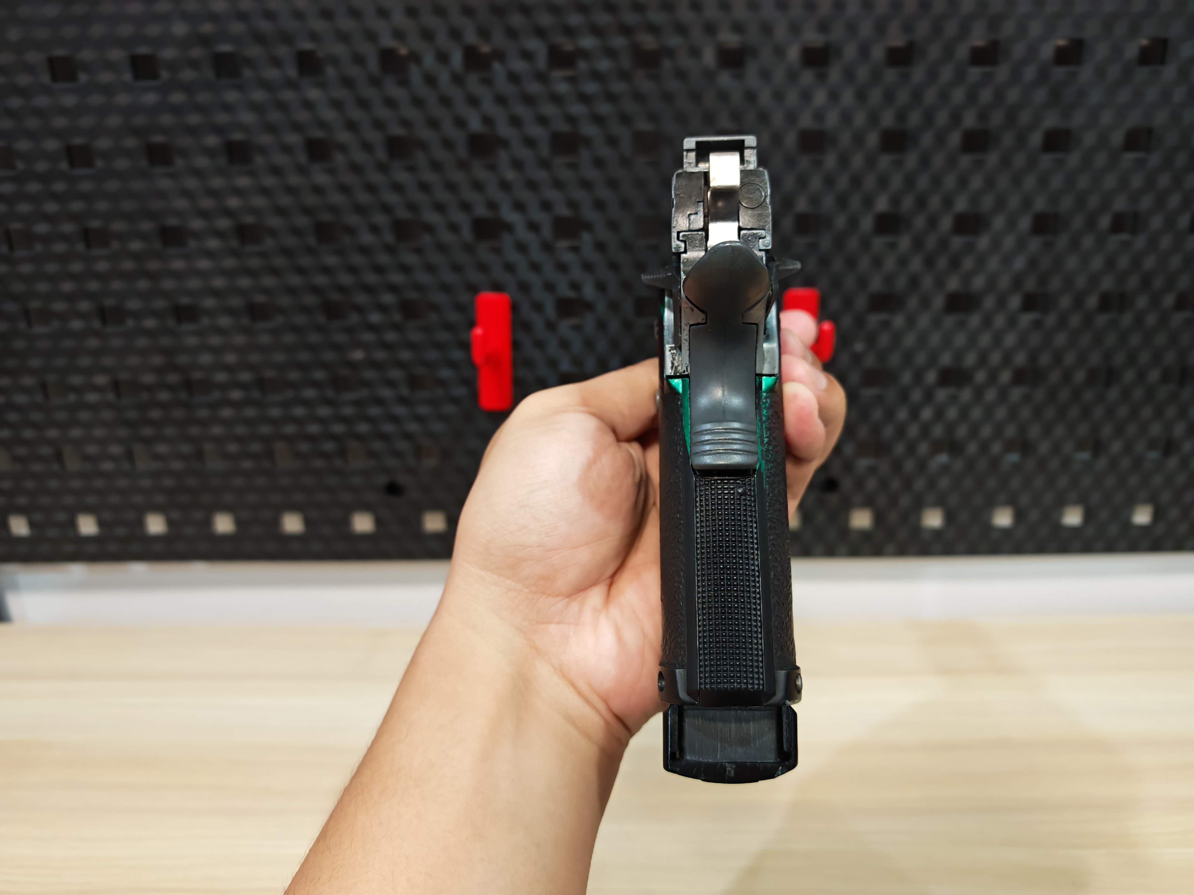 Hi-Capa 5.1 ชุดล่าง Marui ชุดบน WE เดิมๆทั้งตัว BB Gun บีบีกัน แบบแก๊ส ปืนอัดลม Airsoft Gun มือสอง