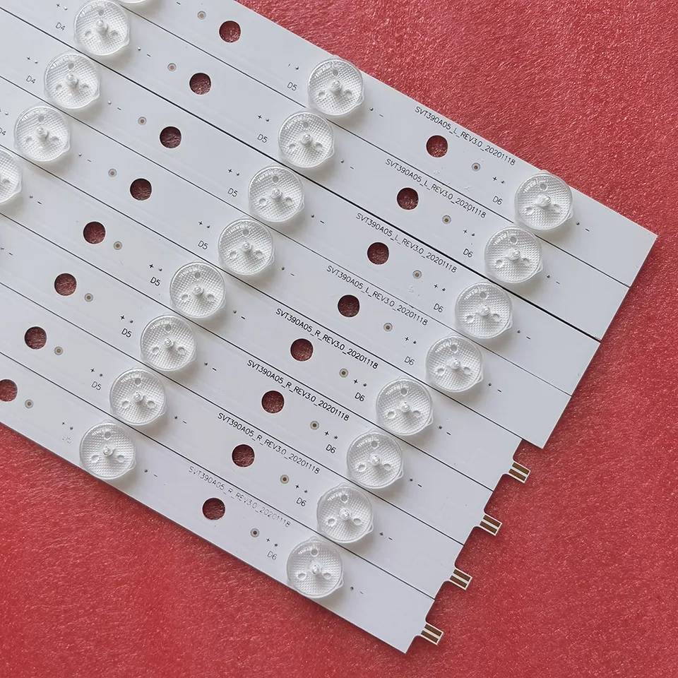 หลอดLEDแบล็คไลท์โตชิบา ( LED backlight TOSHIBA) หลอดใหม่โรงงาน ใช้กับรุ่น39P2300VT :39L4300VT (LED(6+6) X4)*1ชุด4แถว8ชิ้น*