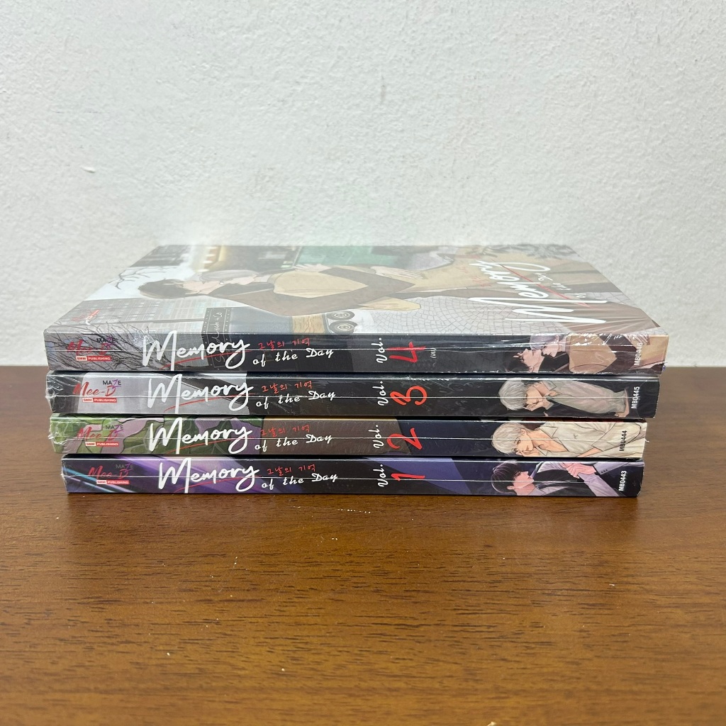 [YAOI] Memory of the Day เล่ม 1-4 จบ ... Purun Mulgogi (มือหนึ่งซีล) นิยายวาย มีดี MeeDee