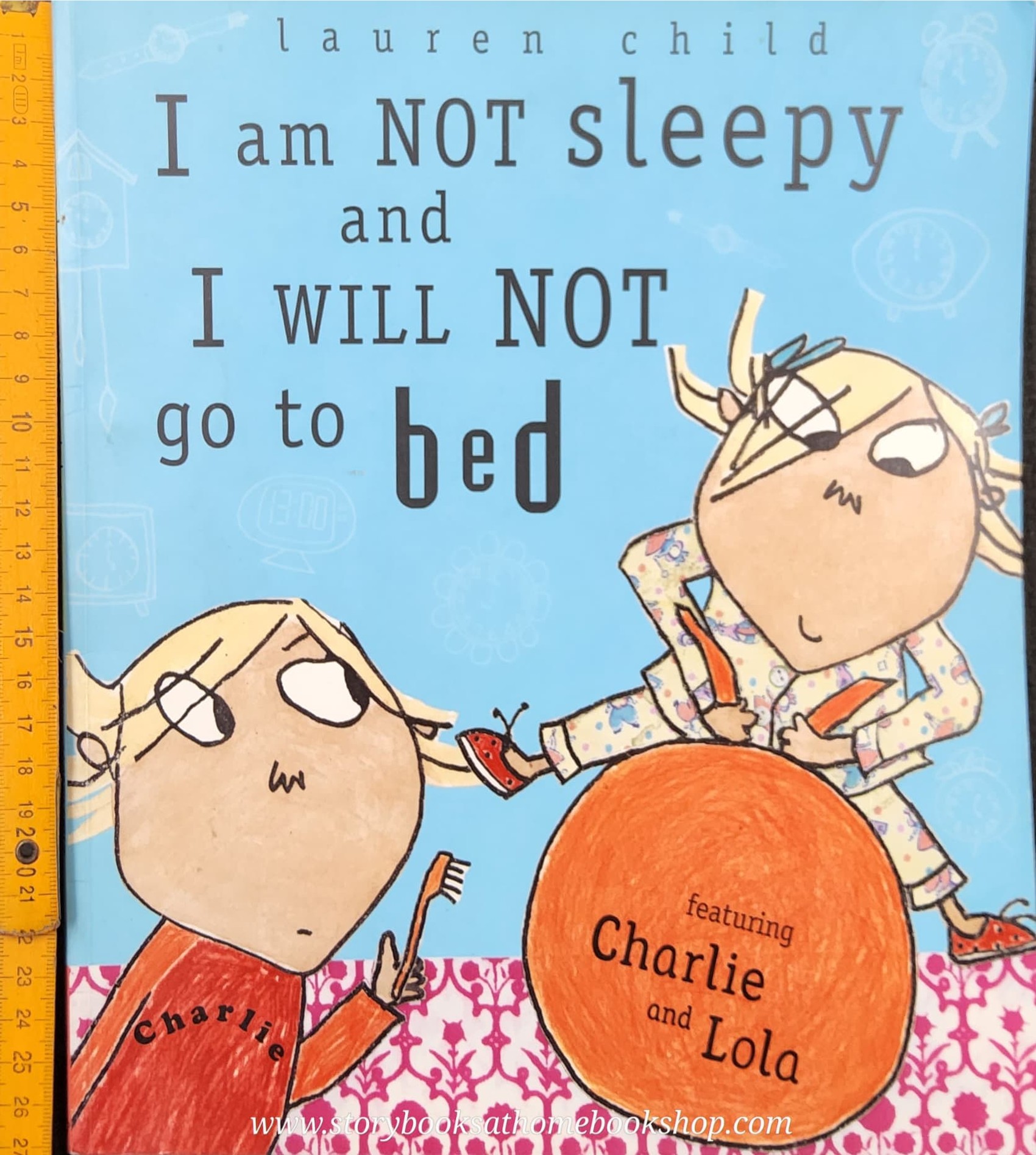 หนังสือนิทานปกอ่อน** 🍅I AM NOT SLEEPY AND I WILL NOT GO TO BED BY LAUREN CHILD