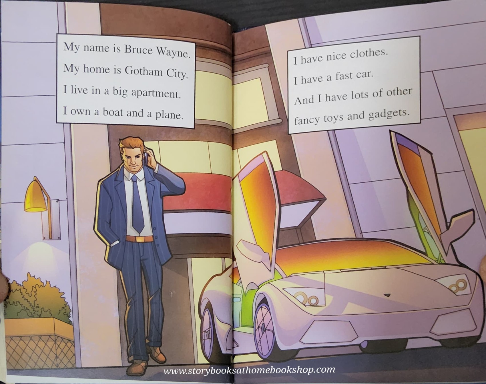 หนังสือนิทานปกแข็ง ** ♥️I AM BAT MAN