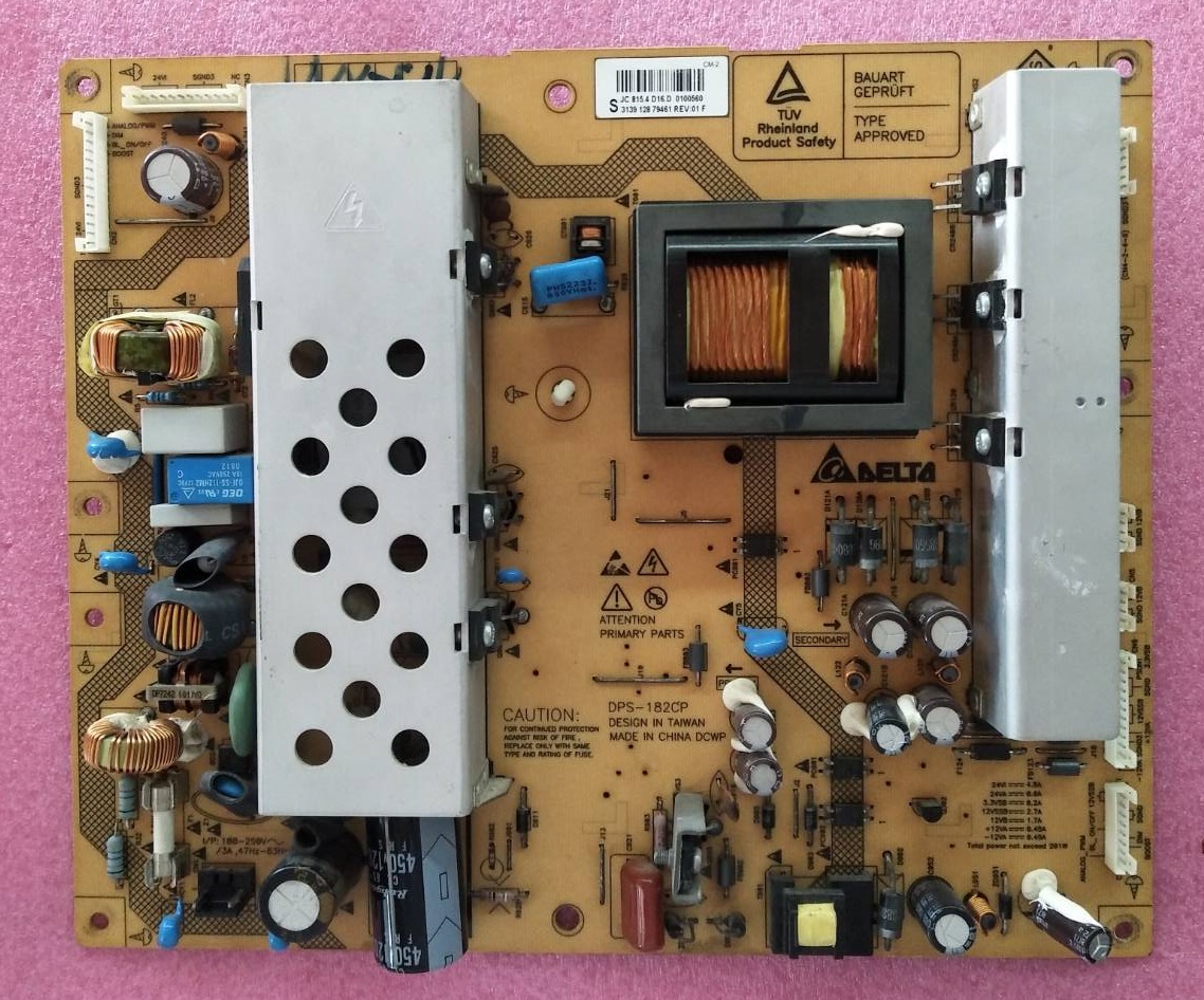 POWER SUPPLY PHILIPS (ซับพลายฟิลิปส์) ของแท้ถอดจากเครื่อง ใช้กับรุ่น 32PFL3403S/97 :32PFL5403S/98 :32PFL5203S/98 พาร์ท DPS-182CP