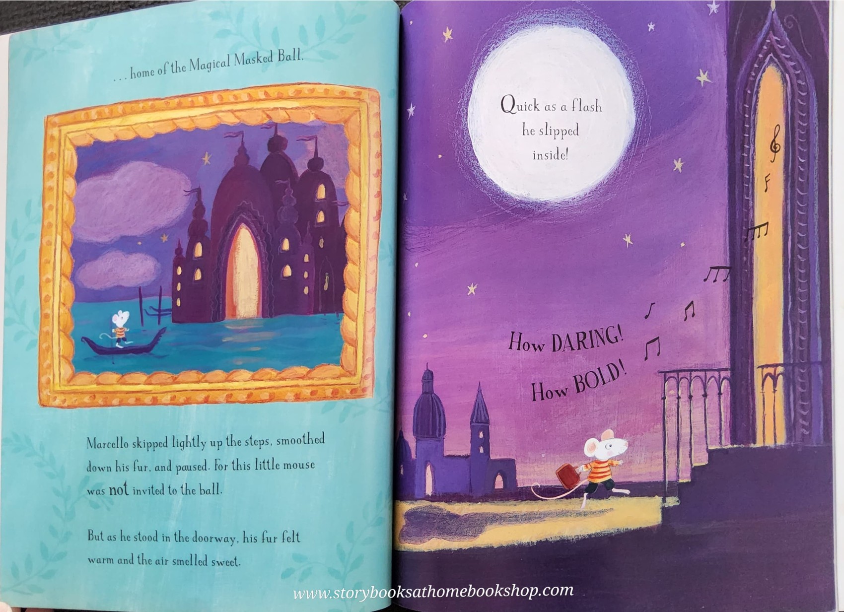 หนังสือนิทานปกอ่อน** 🍅🍓MARCELLO MOUSE AND THE MASKED BALL