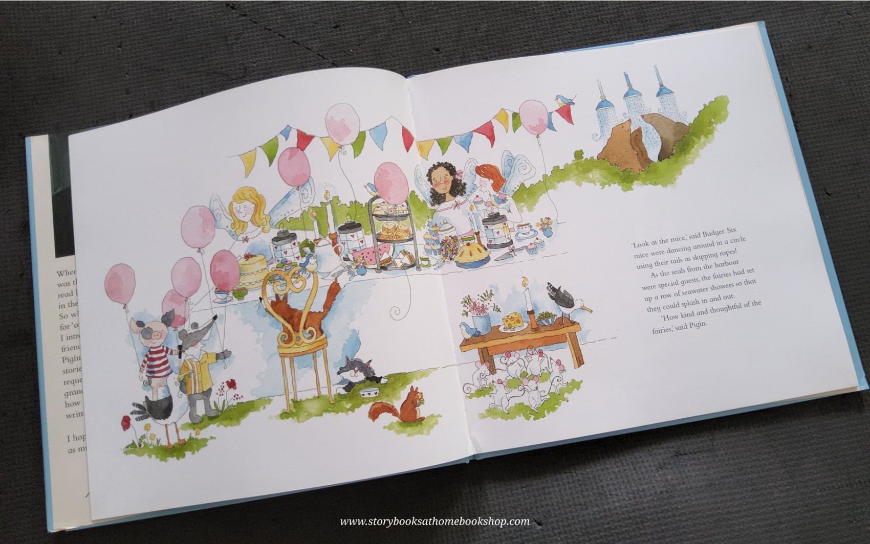 หนังสือนิทานปกแข็ง ** ♥️♥️PIGIN'S UNEXPECTED ADVENTURE BY KTHLEEN WATKINS