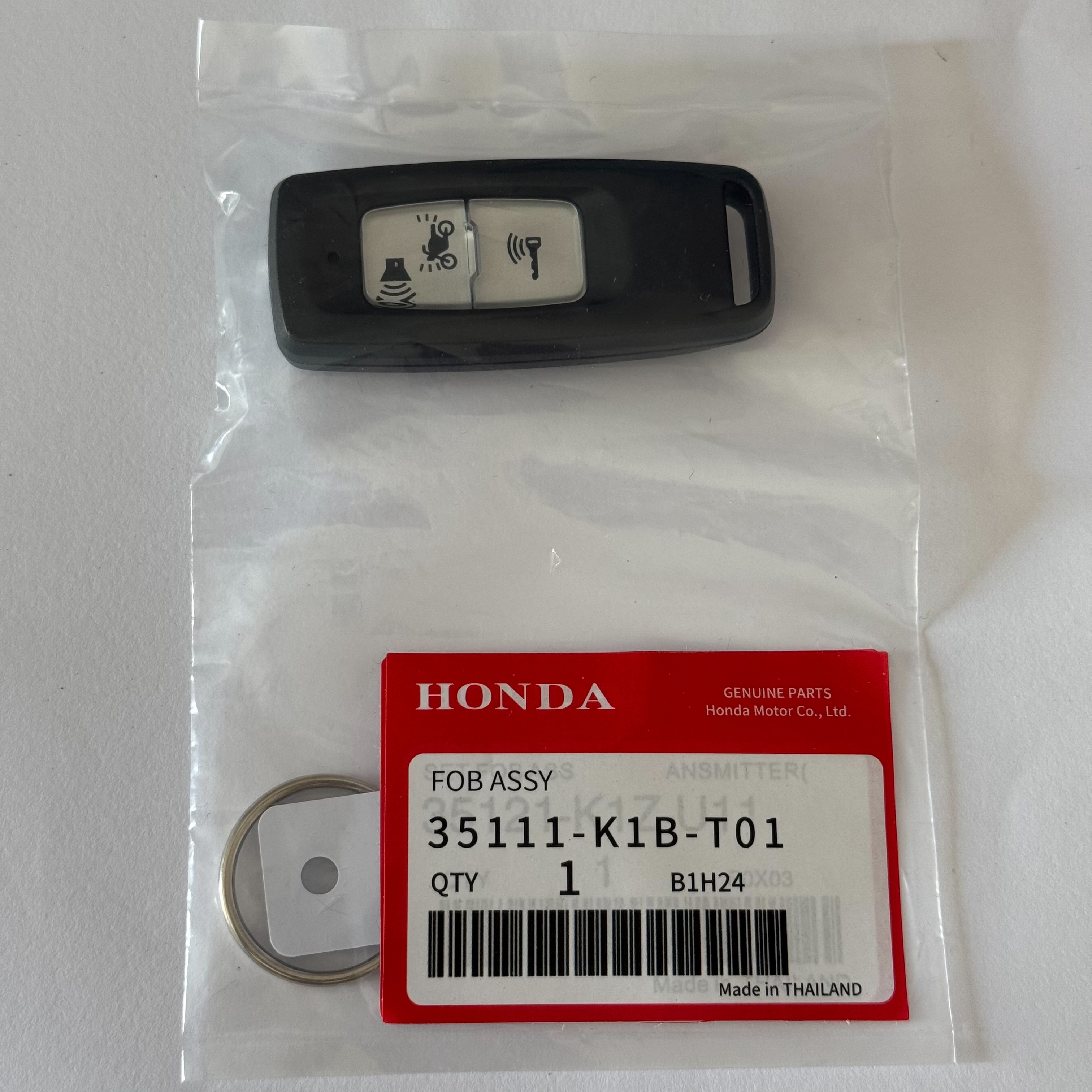 รีโมตกุญแจ Honda Forza350 ปี 2022+ [35111-K1B-T01]